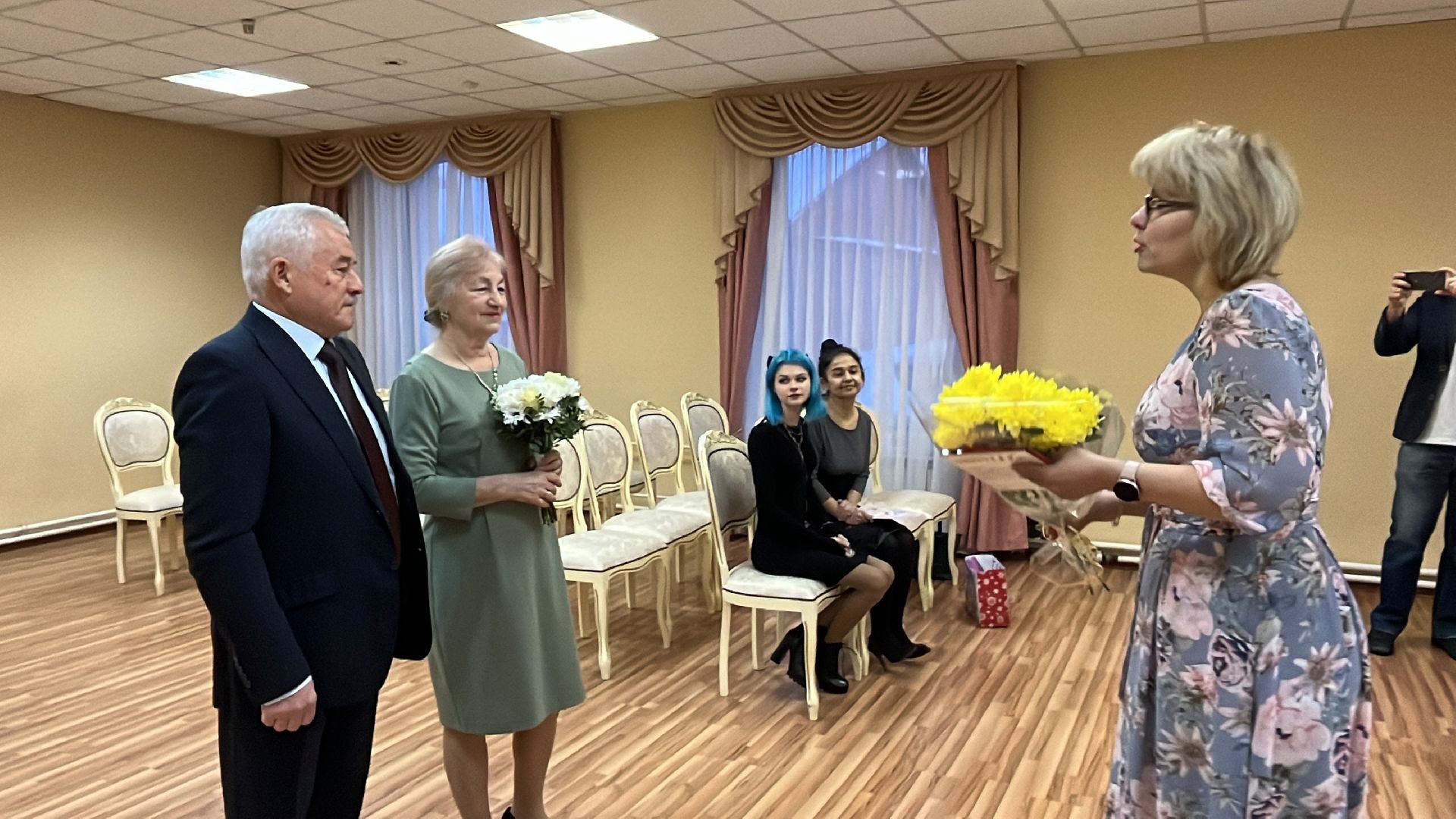 Волоколамск, юбиляры, золотая свадьба, 50 лет вместе,