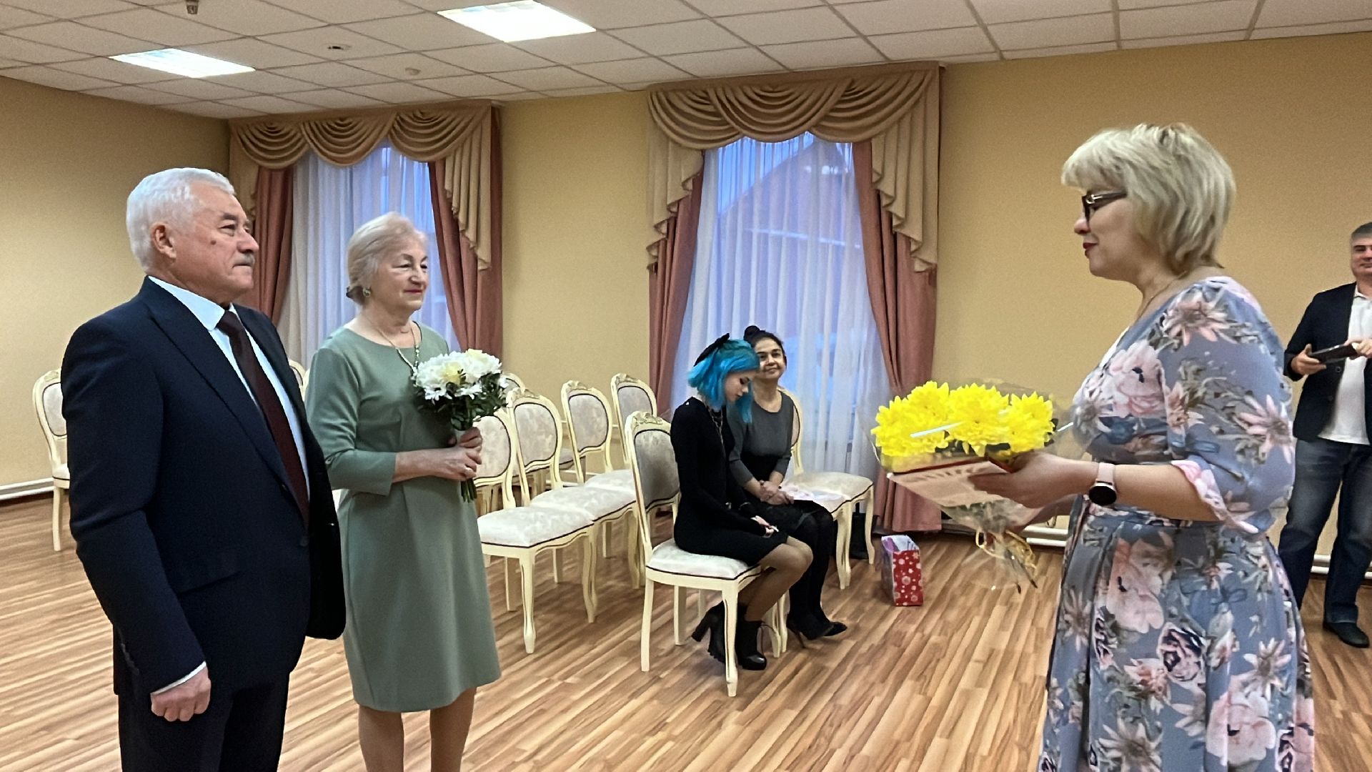 Волоколамск, юбиляры, золотая свадьба, 50 лет вместе,