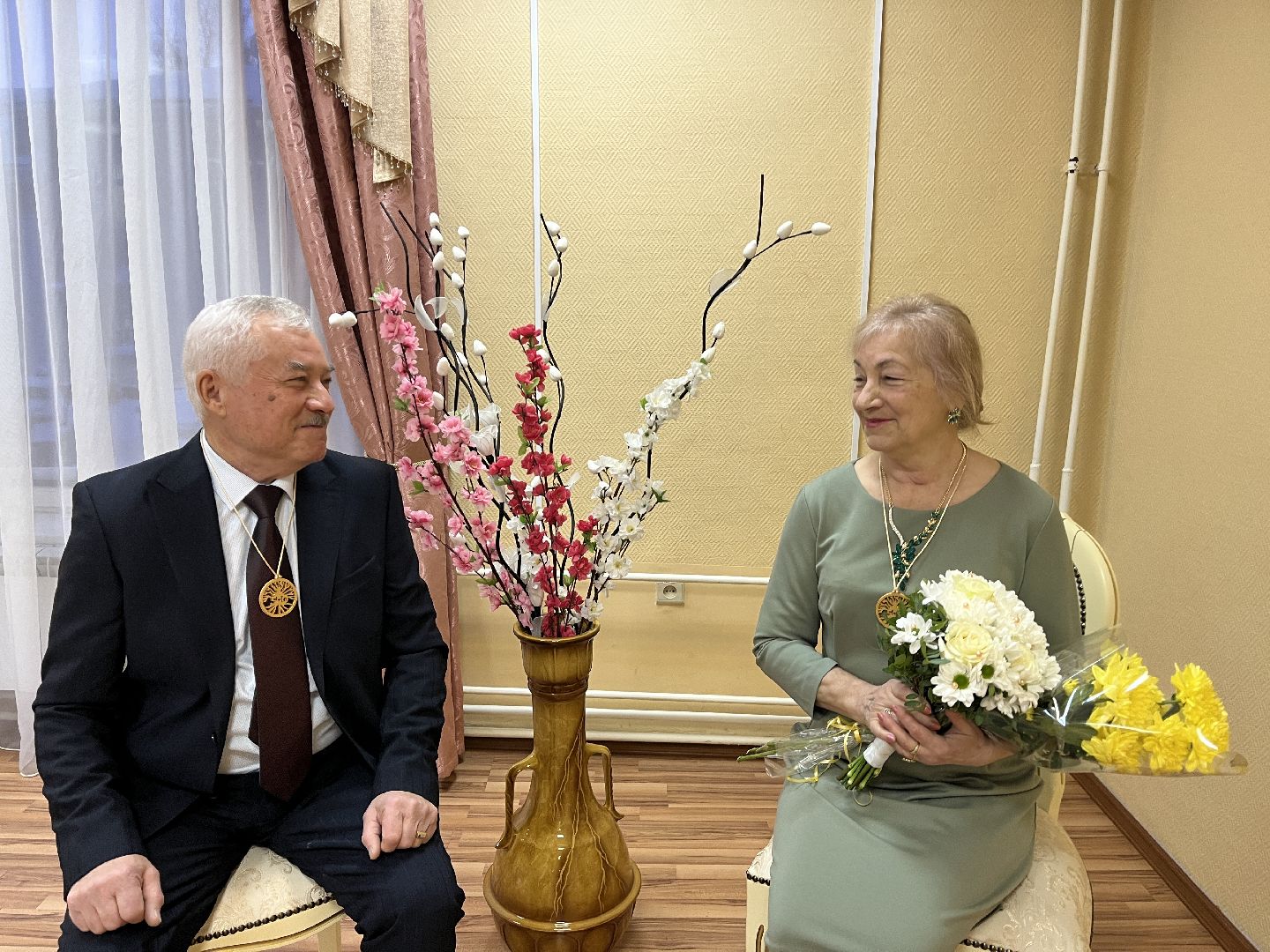 Волоколамск, юбиляры, золотая свадьба, 50 лет вместе,