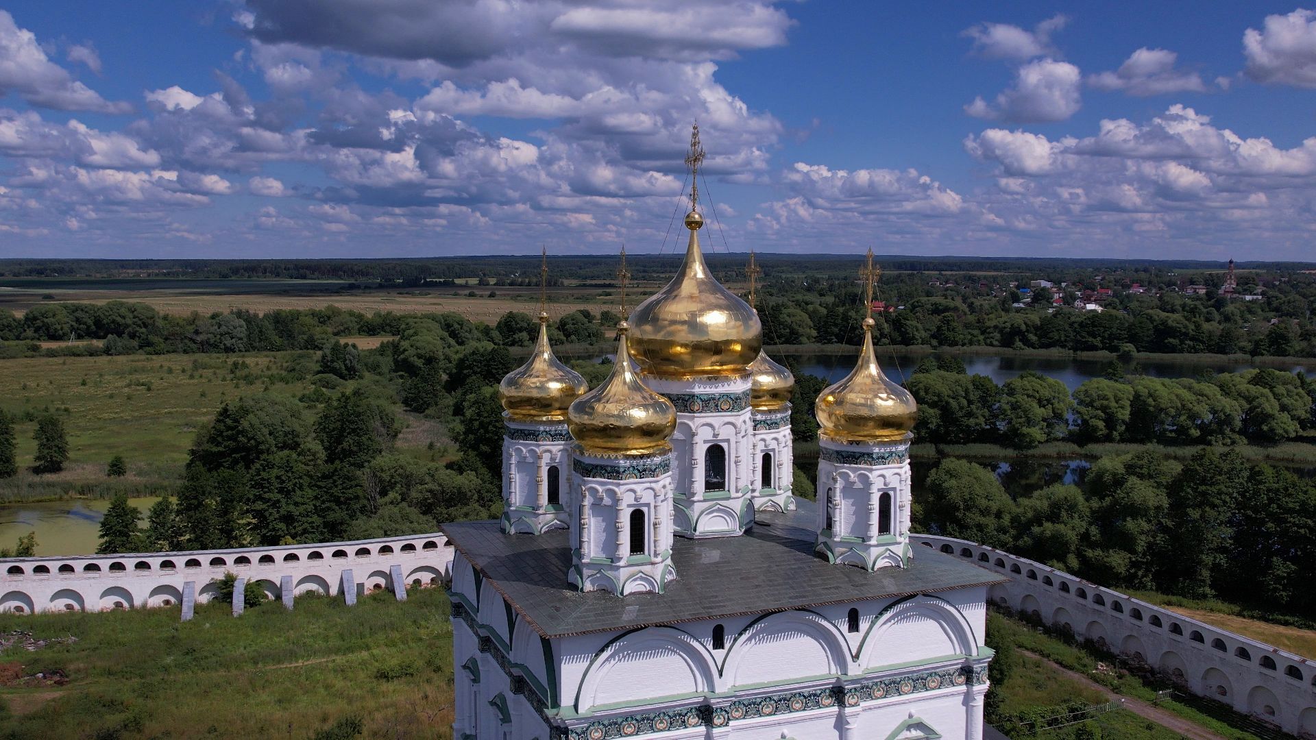 видео с коптера,