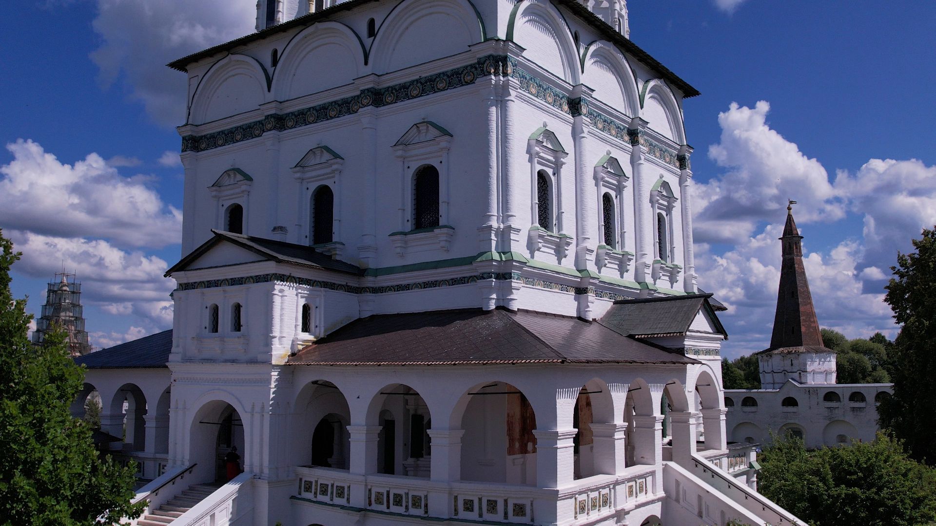 видео с коптера,