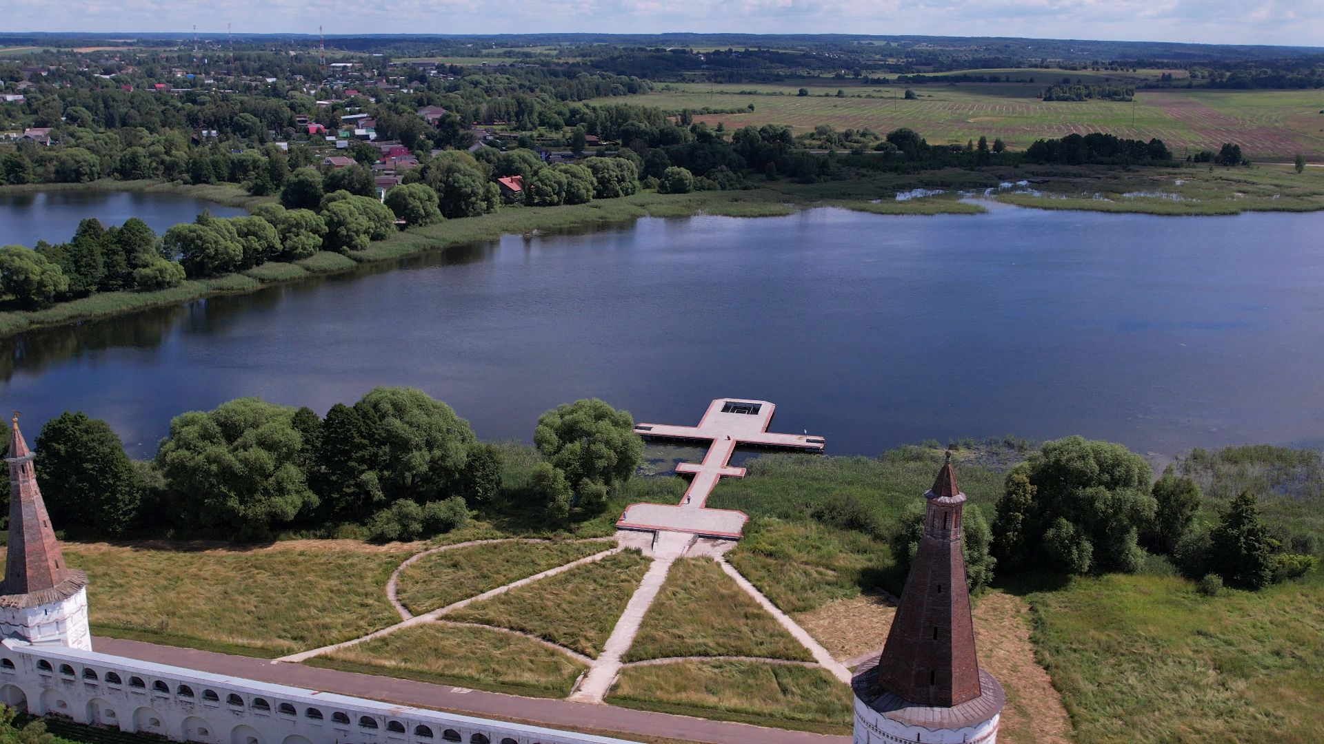 видео с коптера,