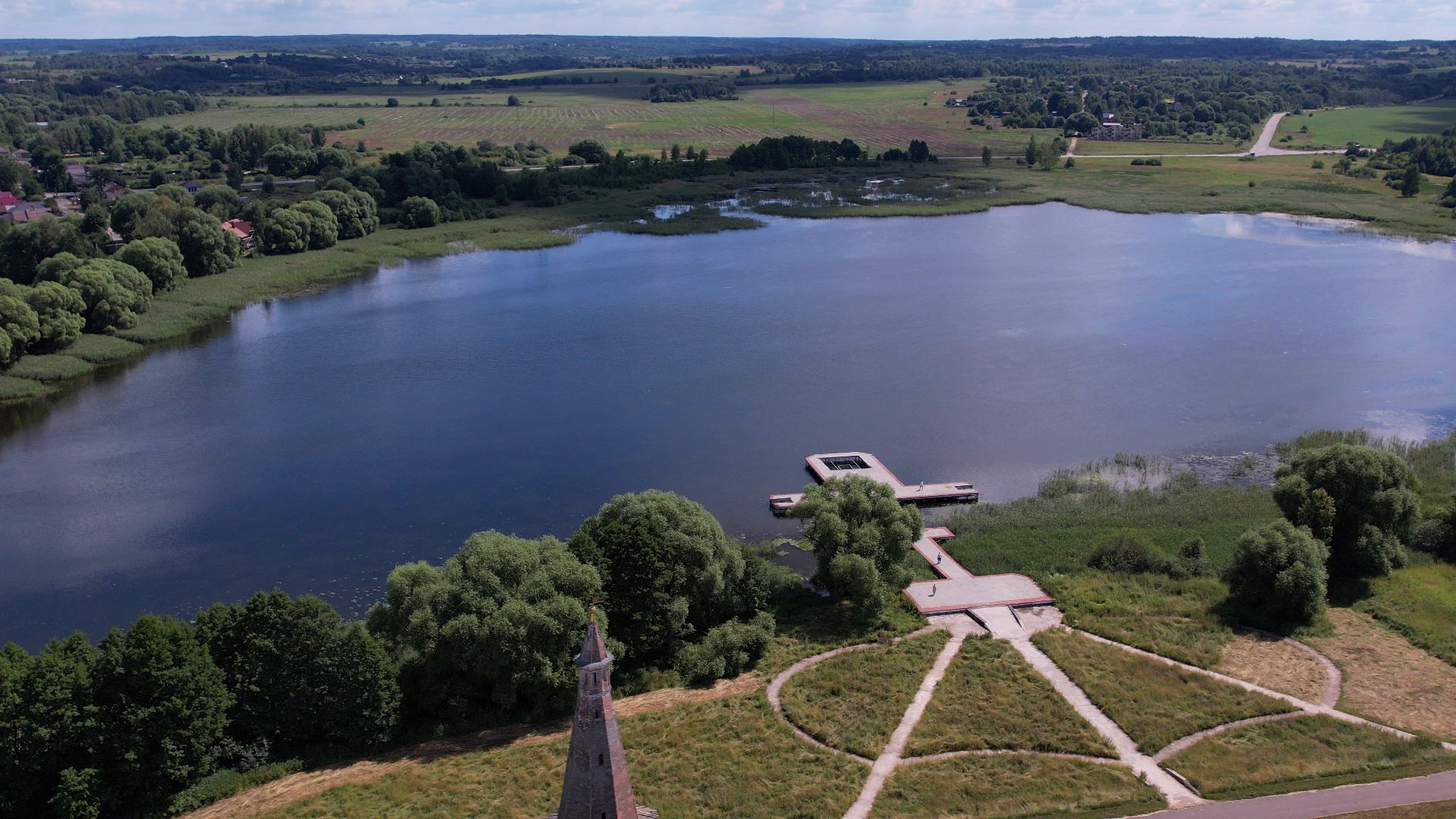 видео с коптера,