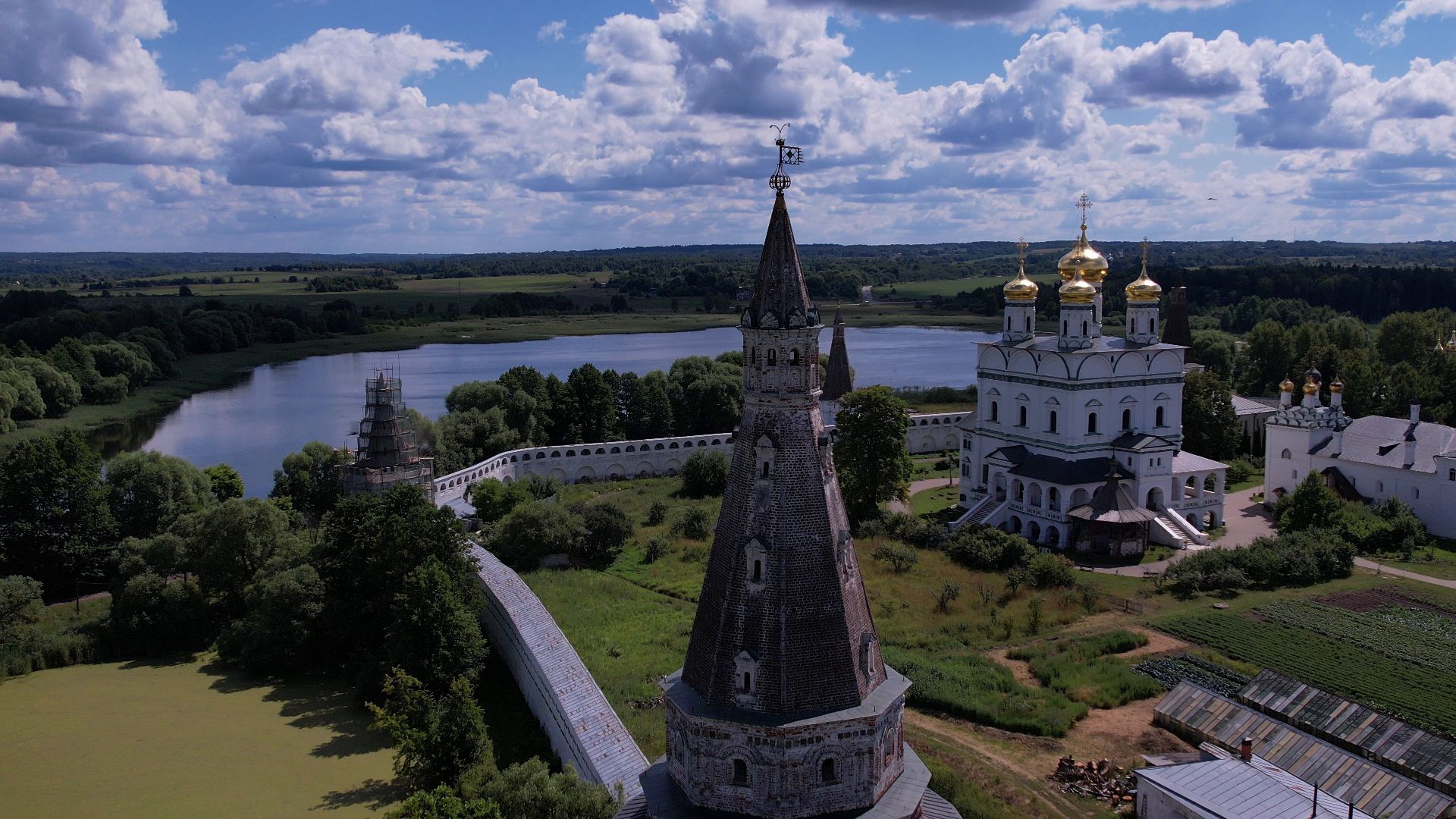 видео с коптера,