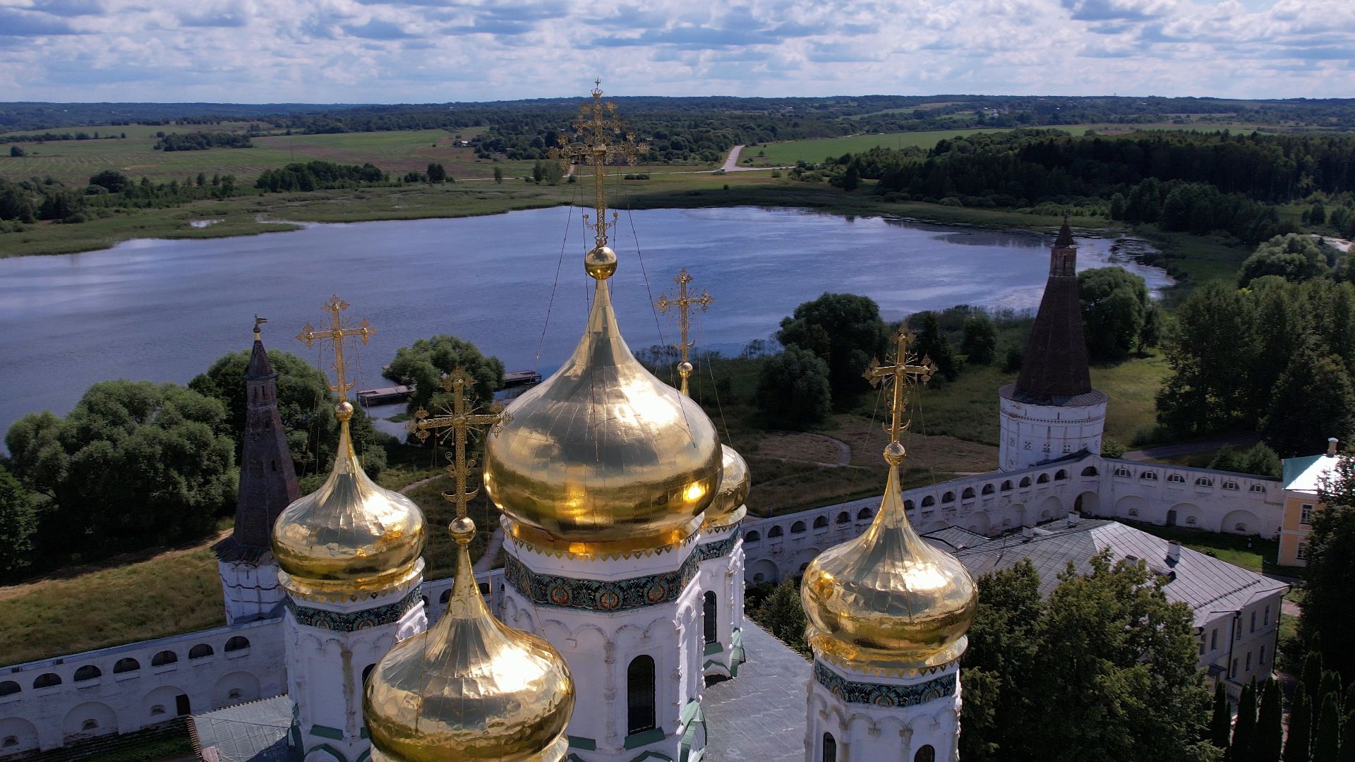 видео с коптера,