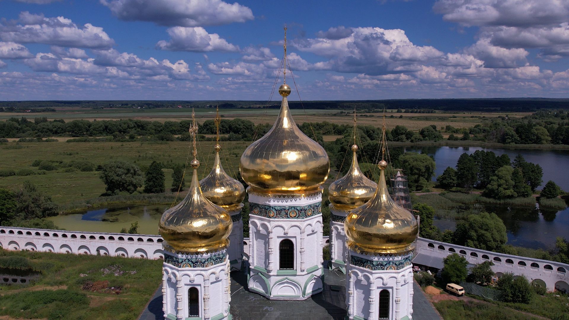 видео с коптера,