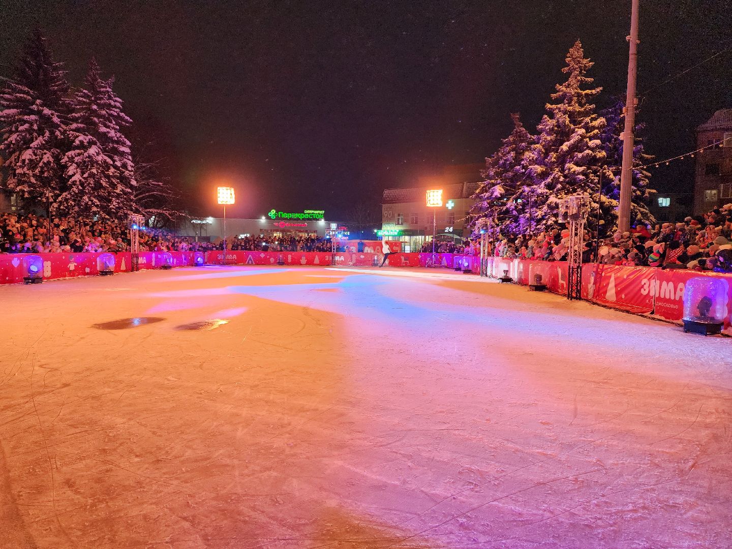 раменское, культура, открытие центрального катка в Раменском, ледовое шоу Ильи Авербуха,