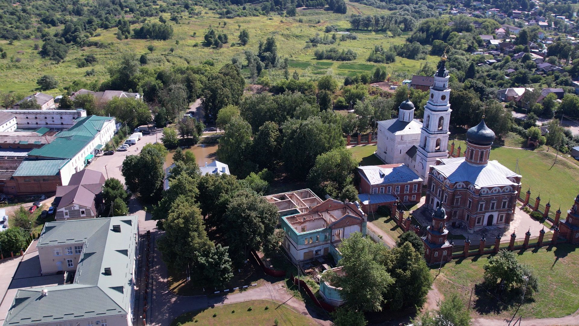 видео с коптера,