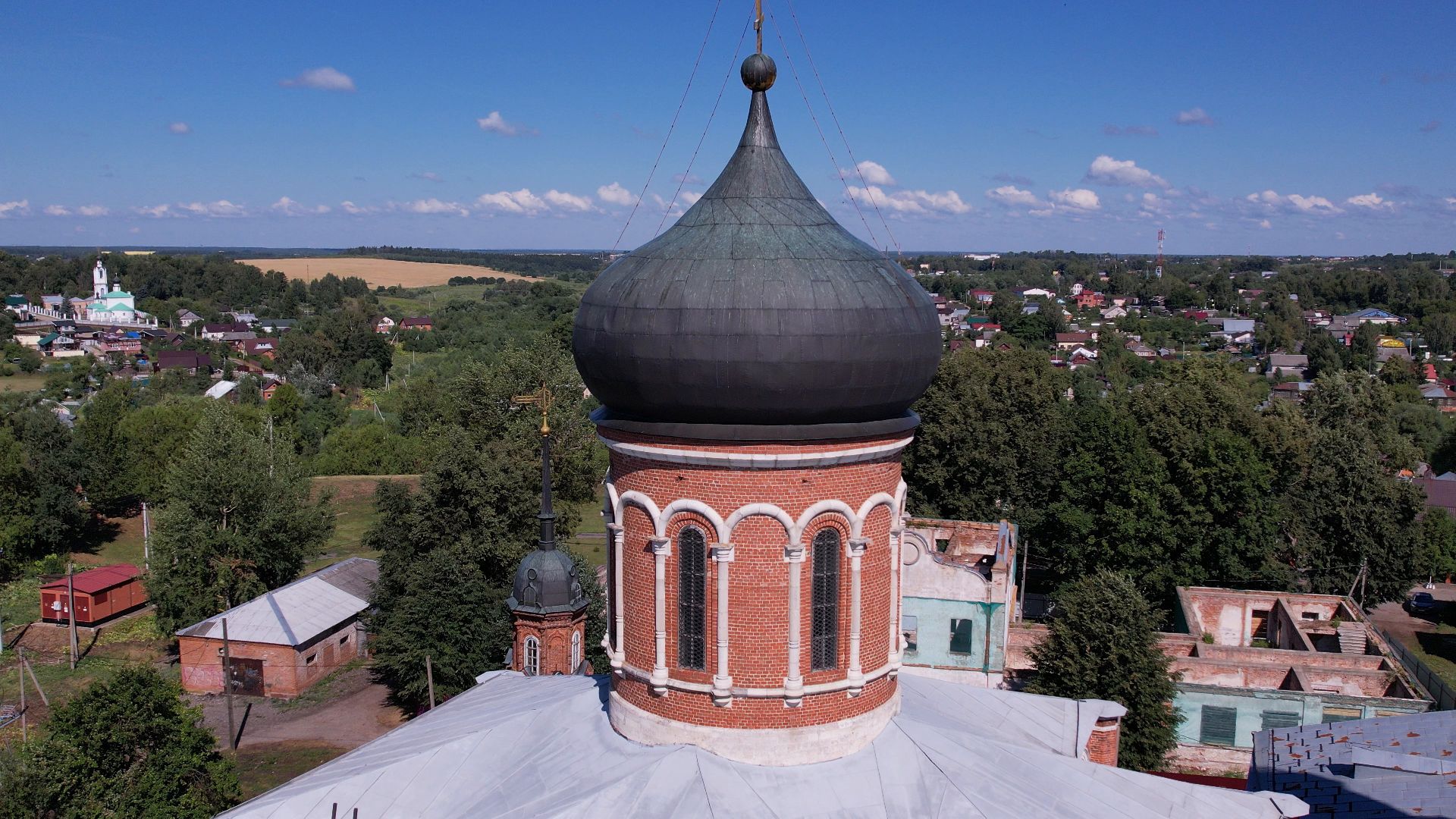 видео с коптера,