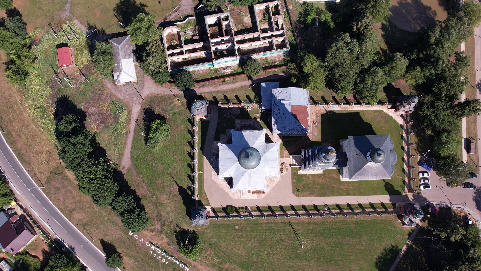 видео с коптера,