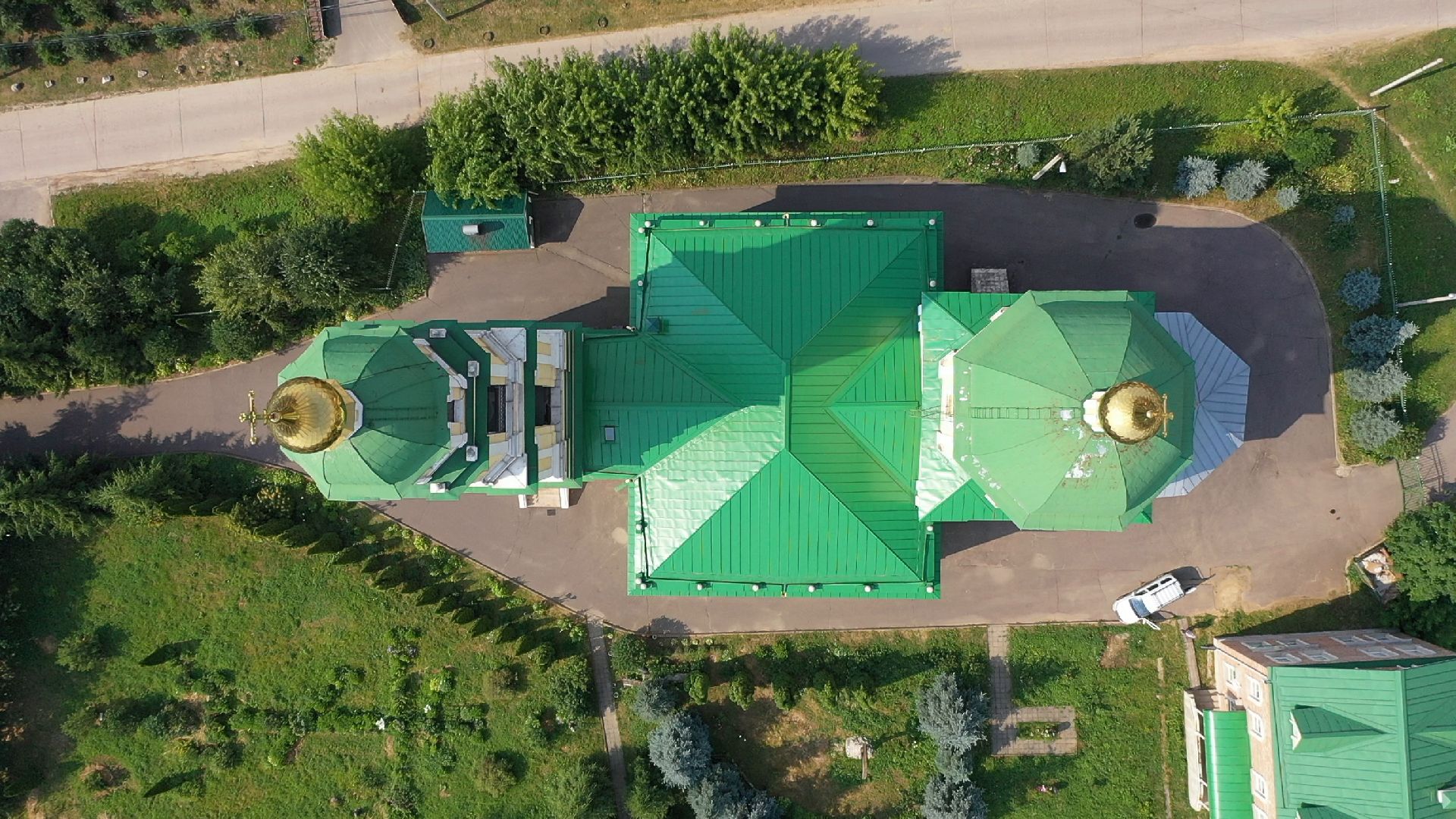 видео с коптера,