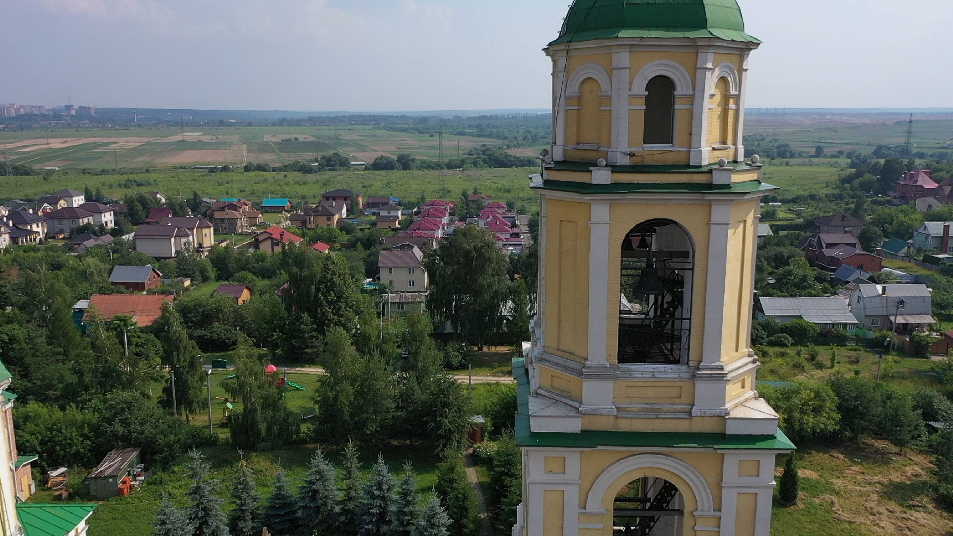 видео с коптера,