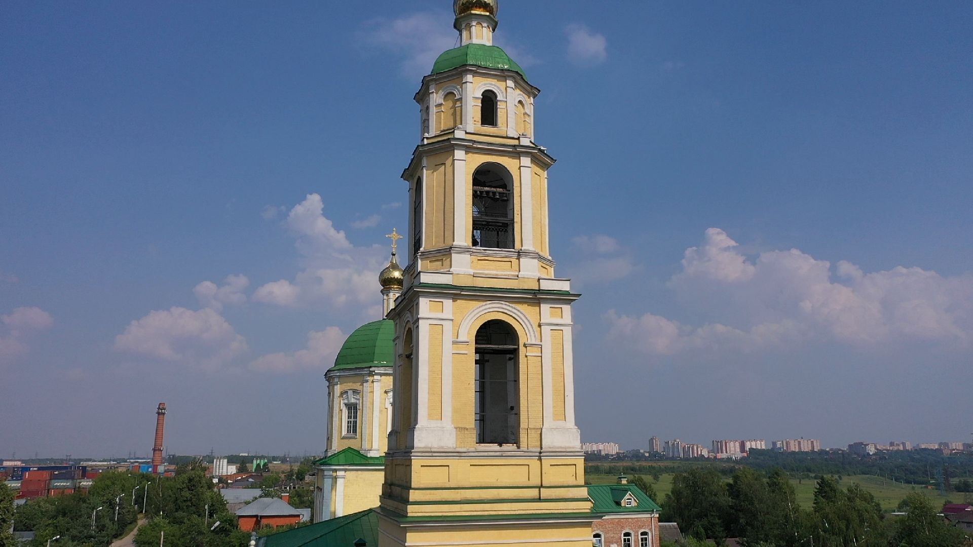 видео с коптера,