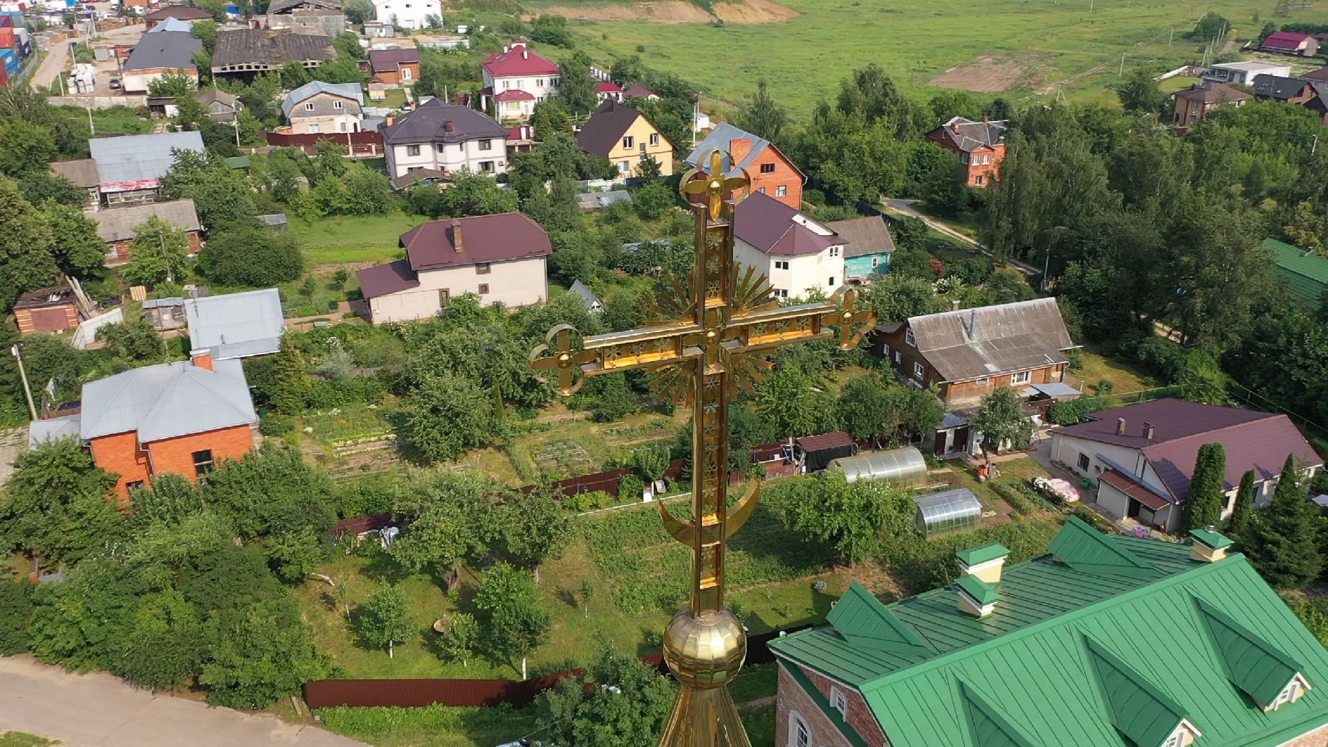 видео с коптера,