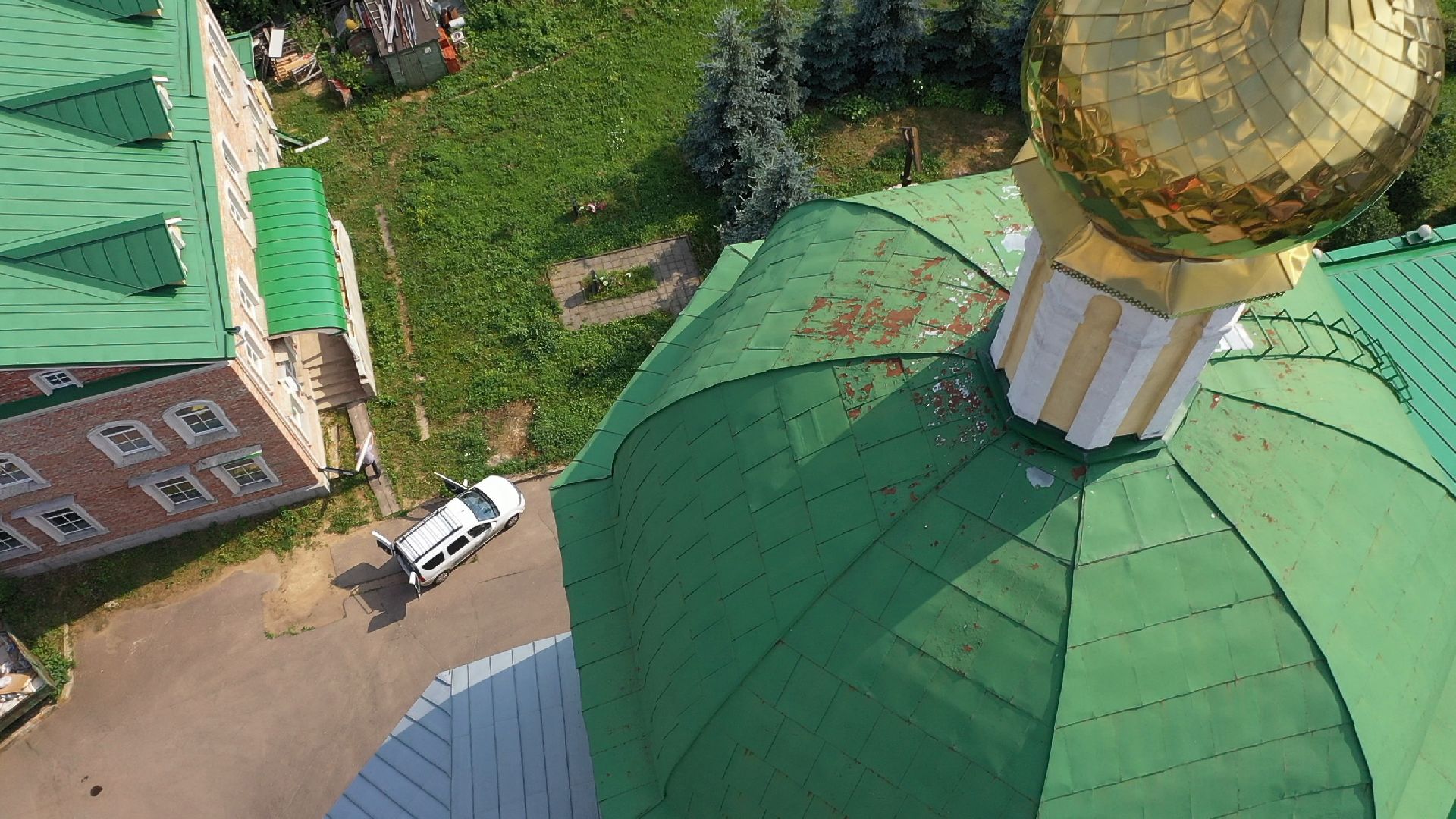 видео с коптера,