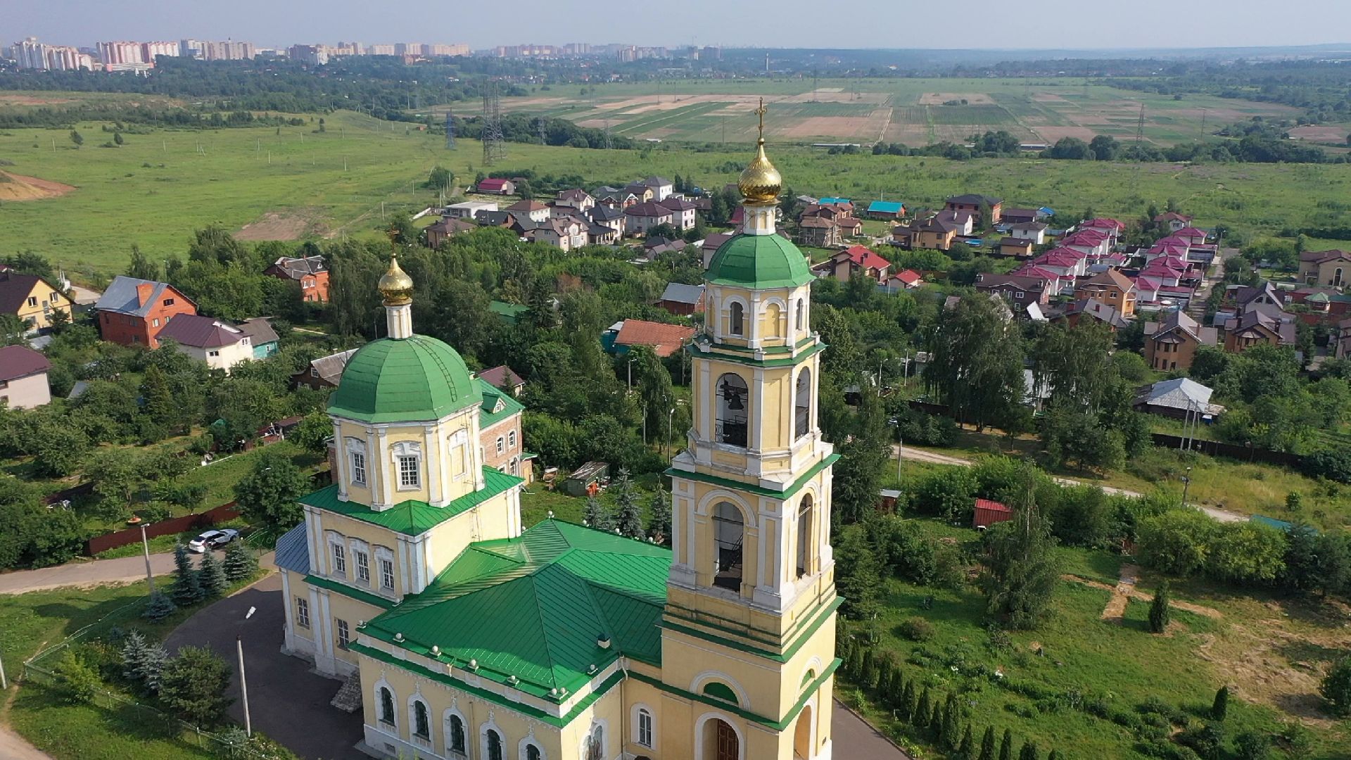 видео с коптера,