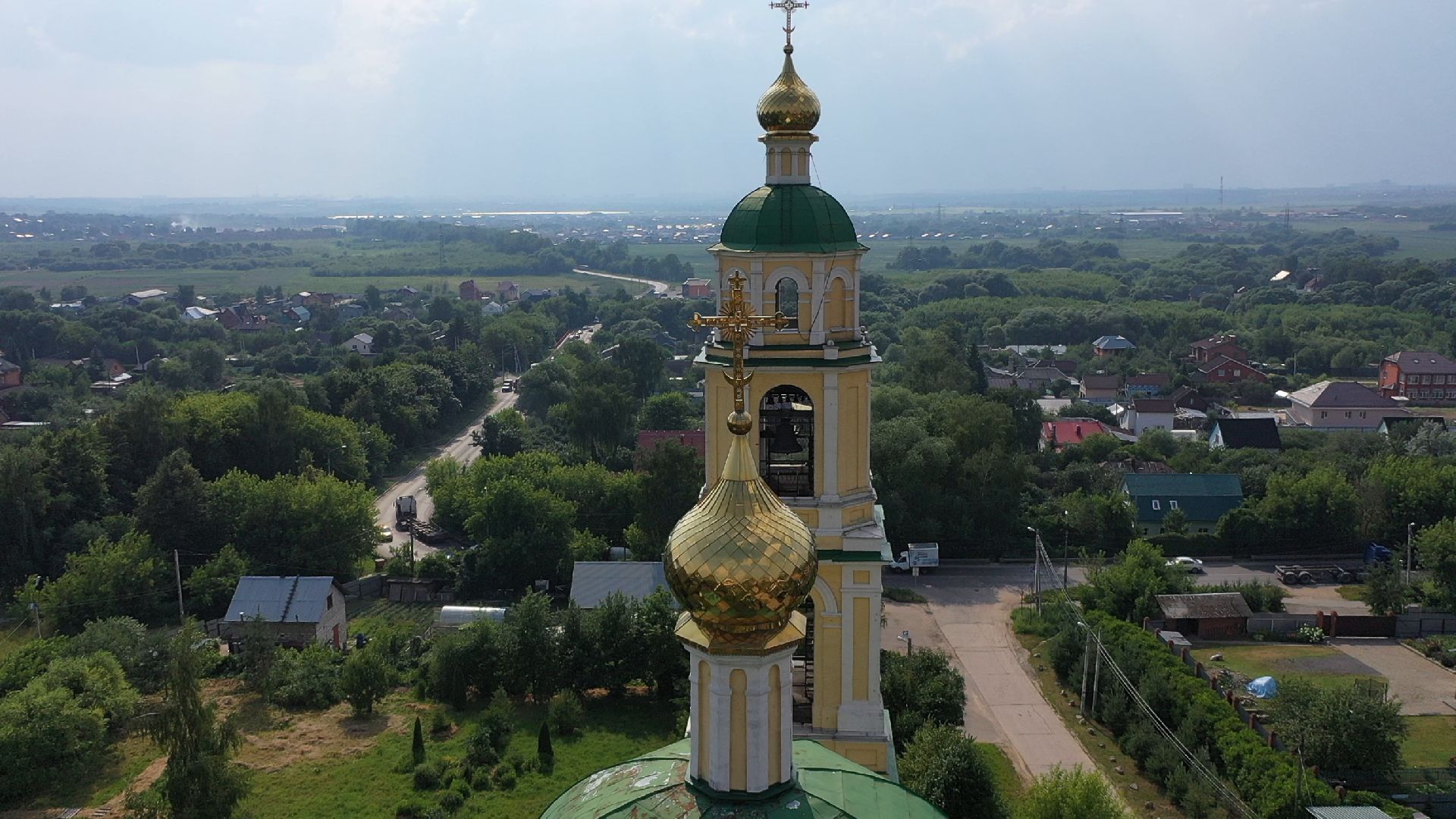 видео с коптера,