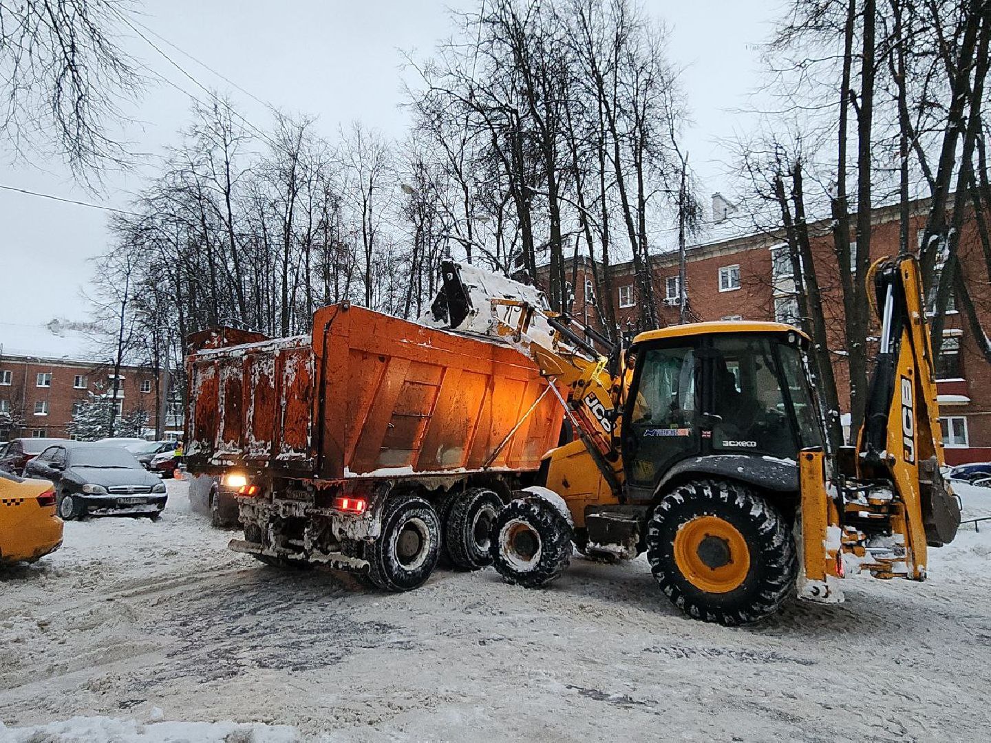 погода, коммунальные служба, непогода, циклон ваня, видное,