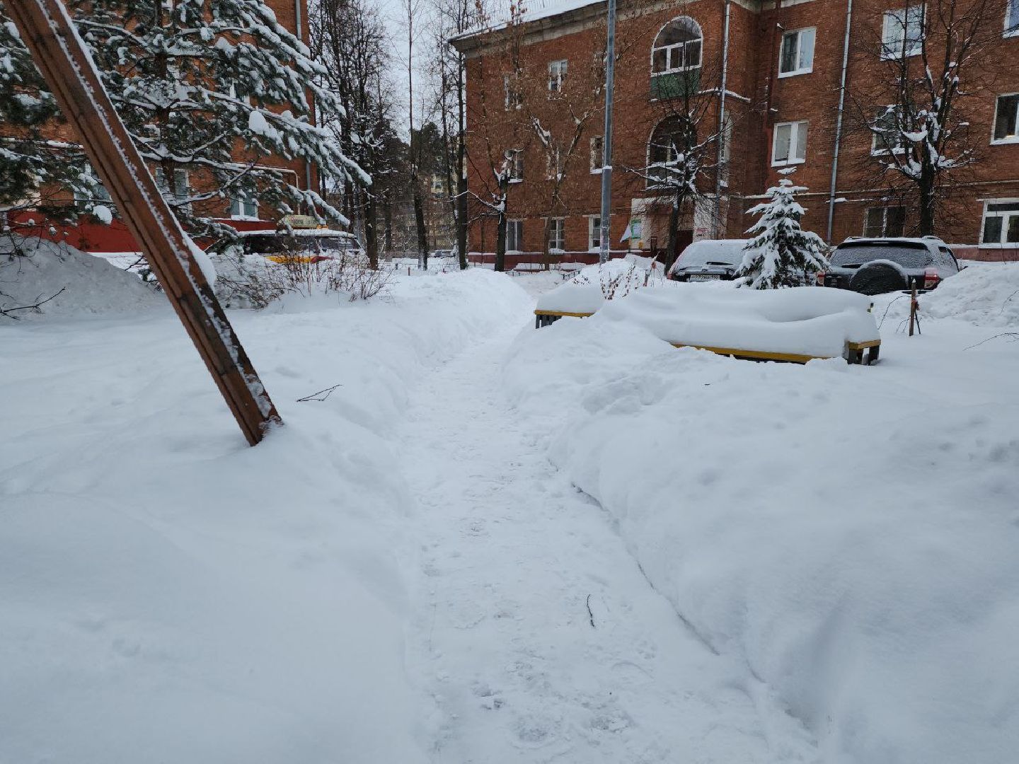 погода, коммунальные служба, непогода, циклон ваня, видное,