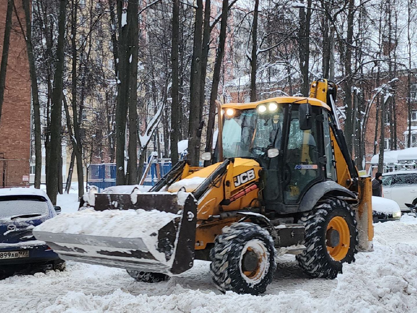 погода, коммунальные служба, непогода, циклон ваня, видное,