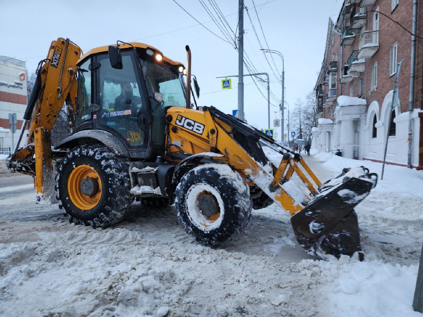 погода, коммунальные служба, непогода, циклон ваня, видное,
