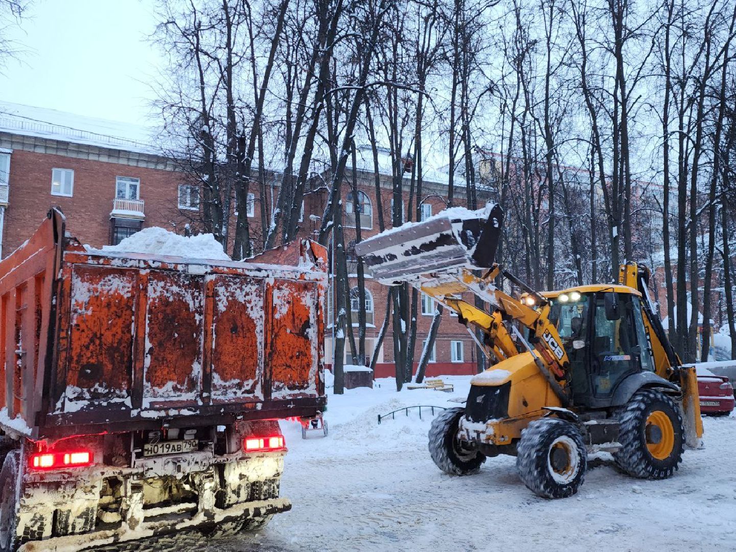 погода, коммунальные служба, непогода, циклон ваня, видное,
