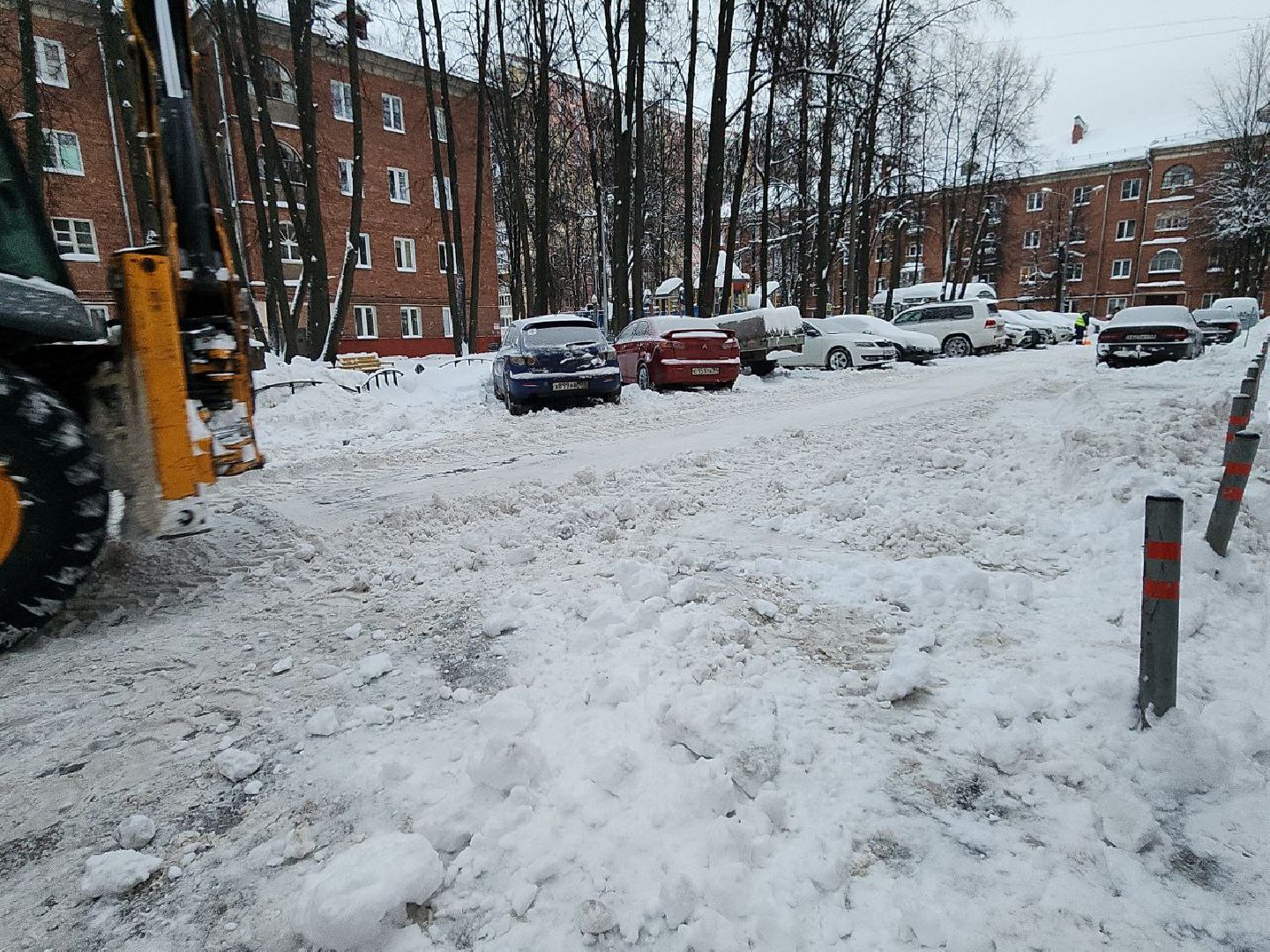 погода, коммунальные служба, непогода, циклон ваня, видное,