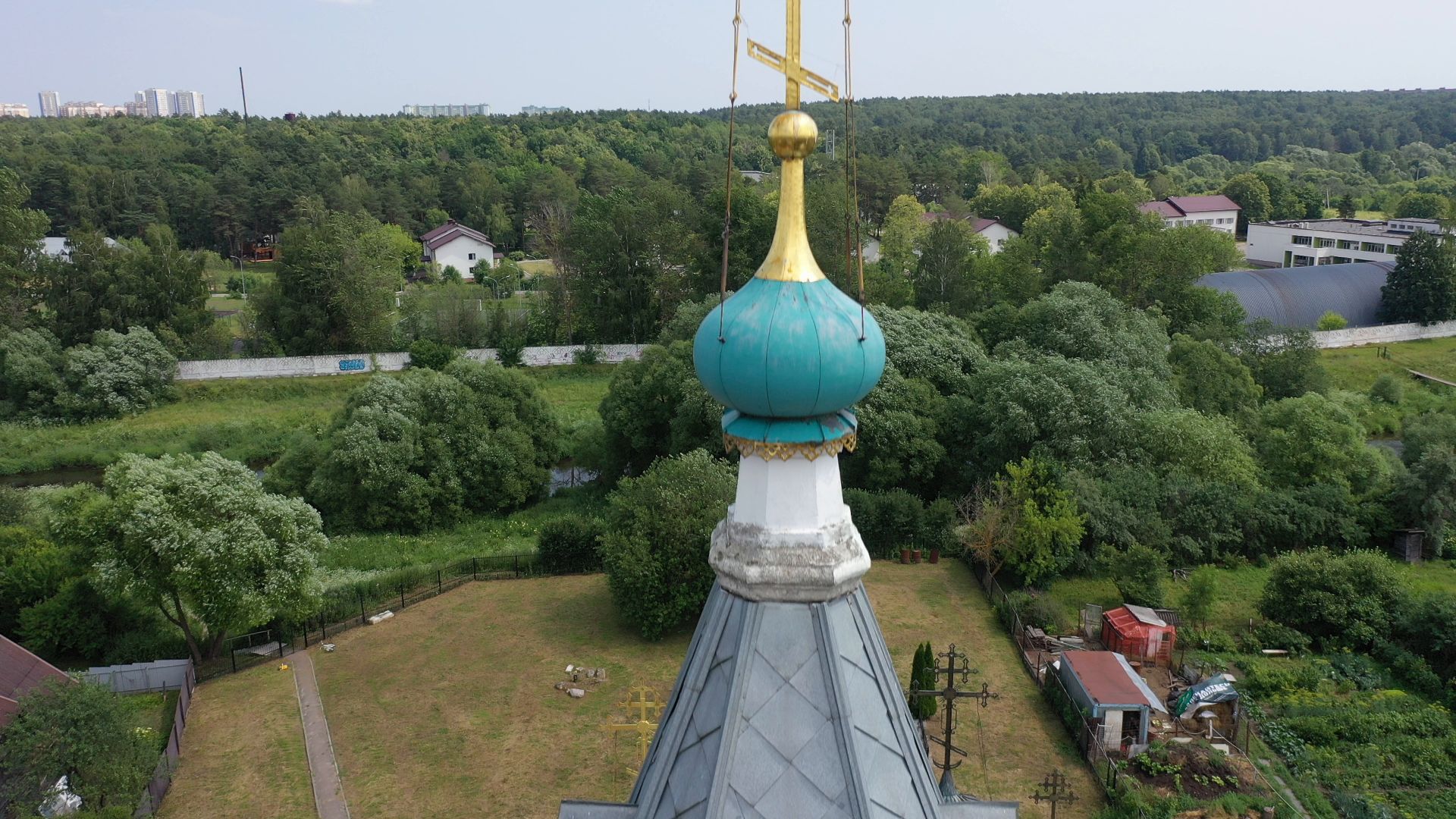 видео с коптера,