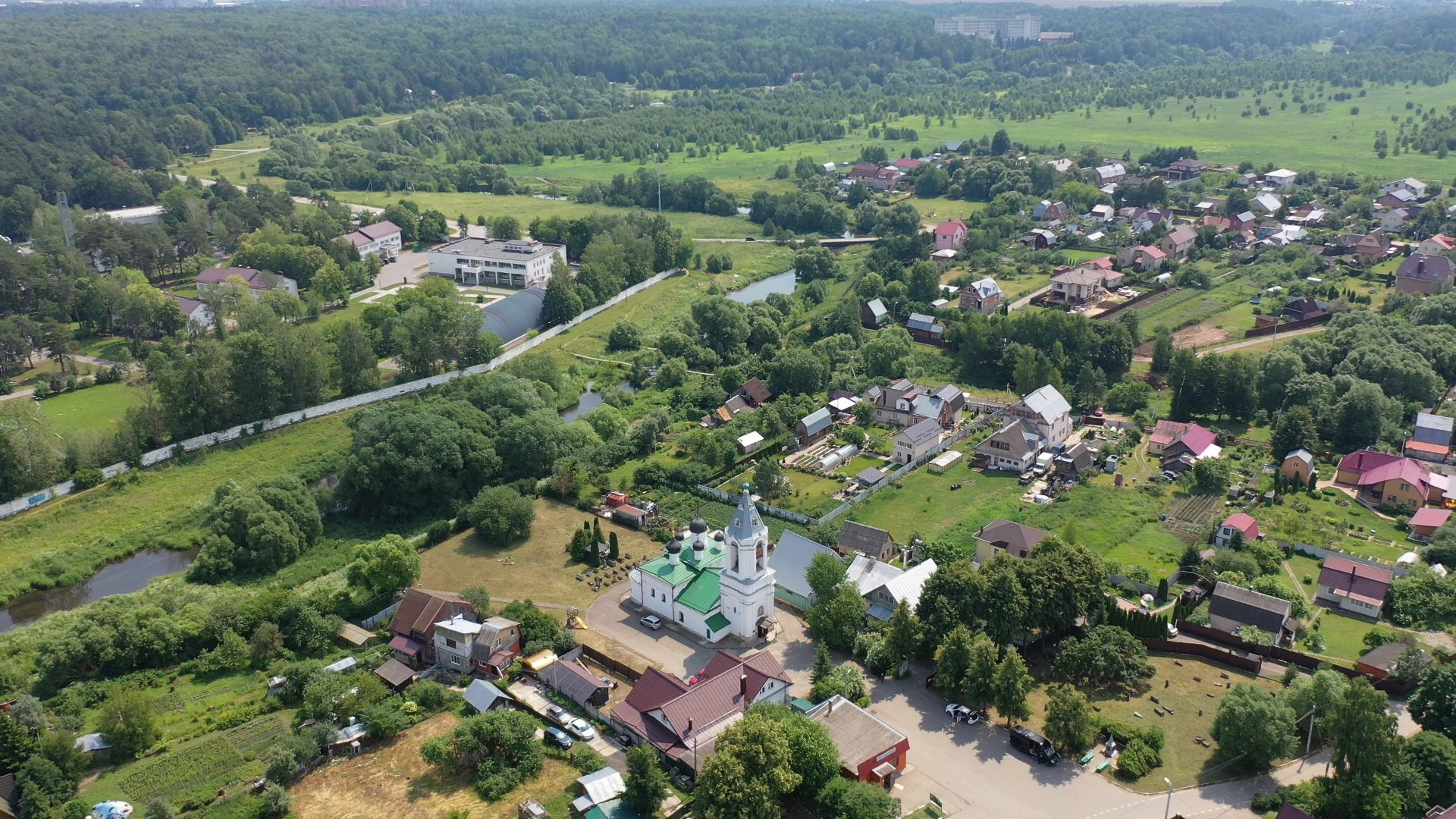 видео с коптера,