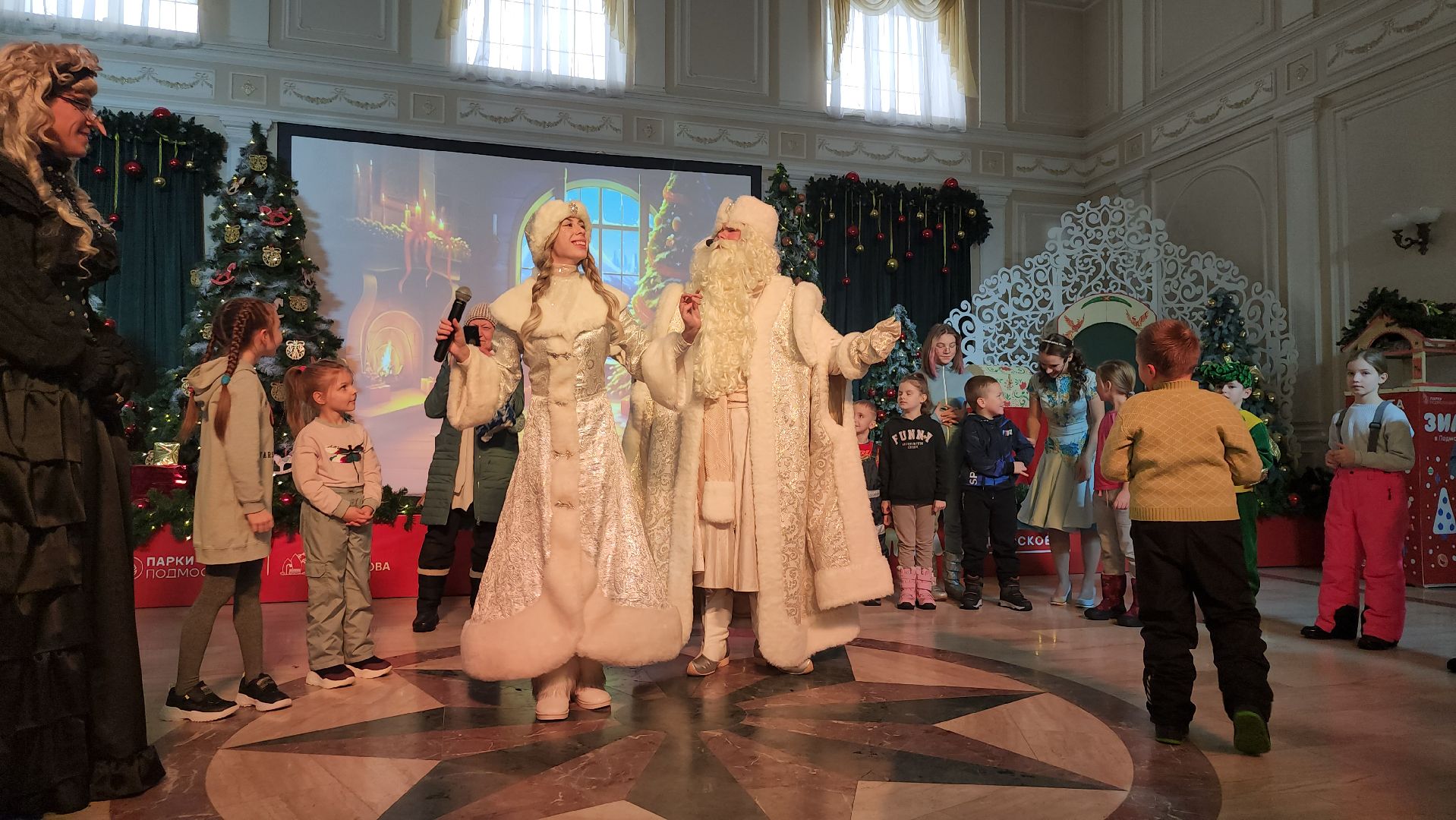 серпухов, подмосковье, резиденция деда мороза, зима в подмосковье, парк,