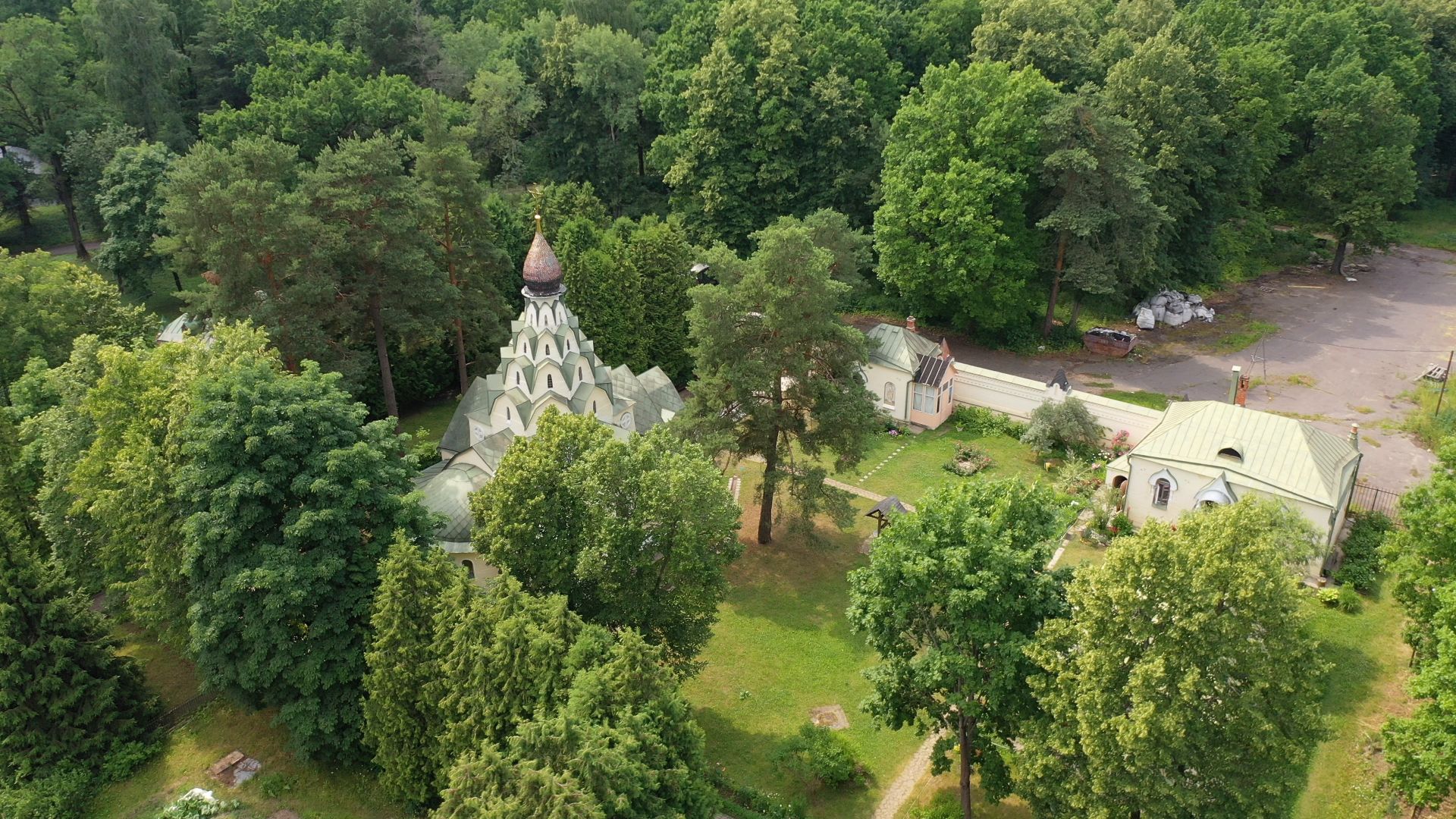 видео с коптера,