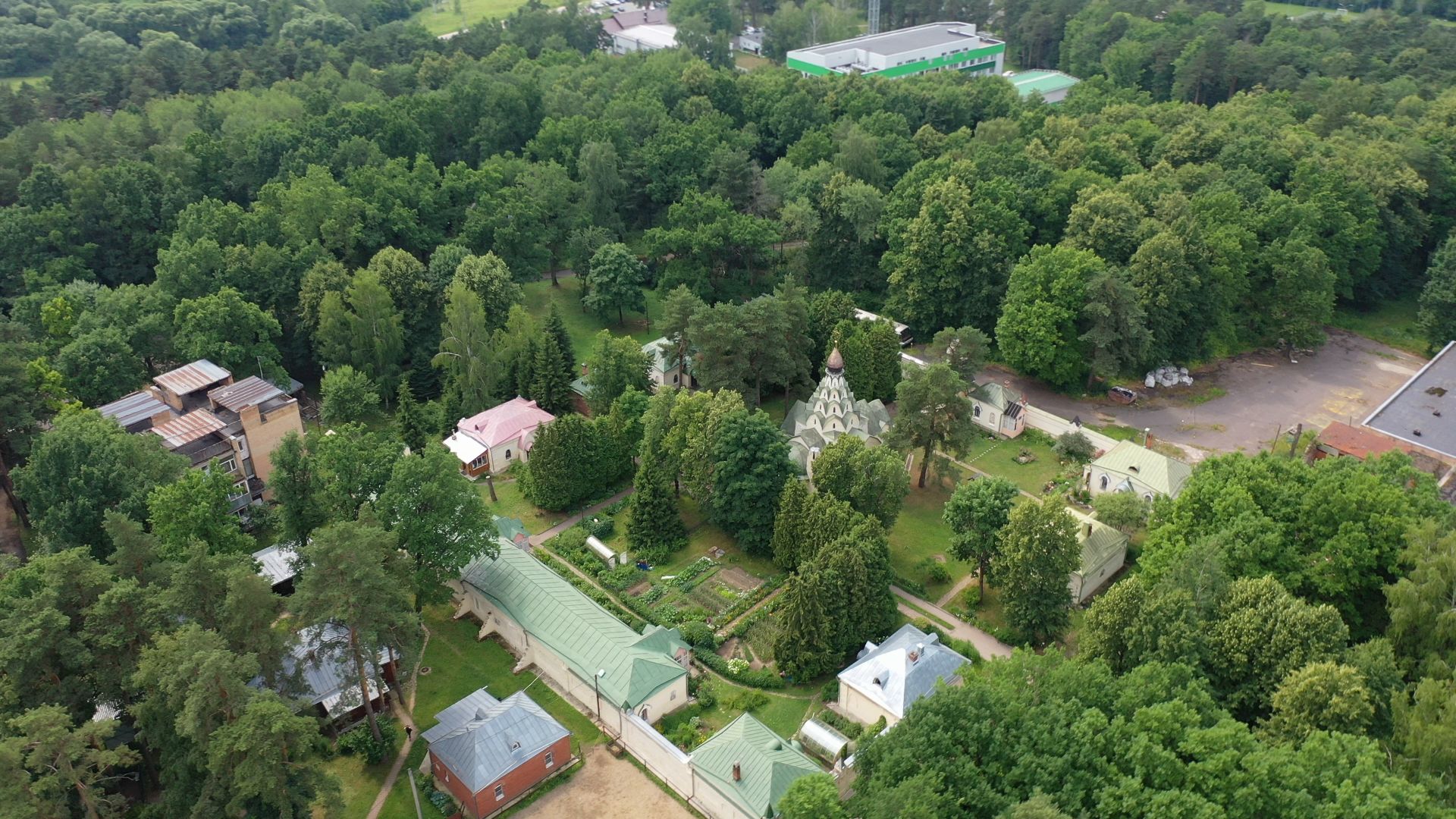 видео с коптера,