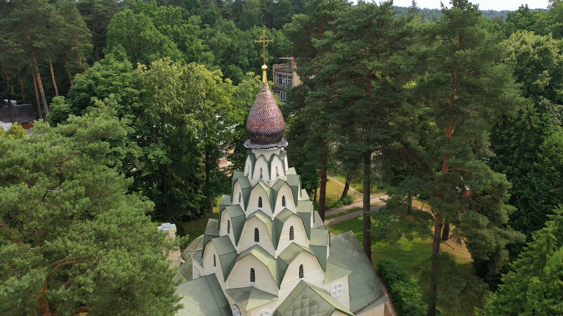 видео с коптера,