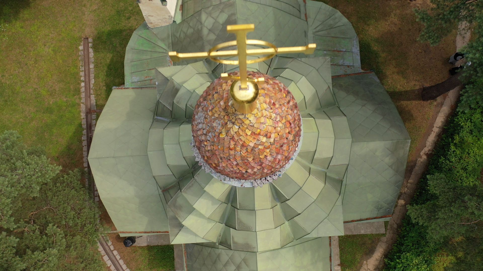 видео с коптера,