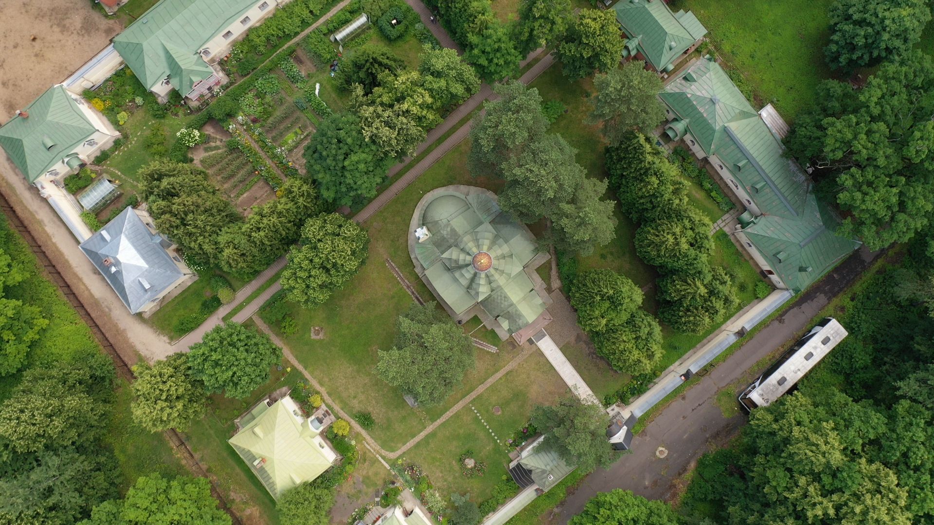 видео с коптера,