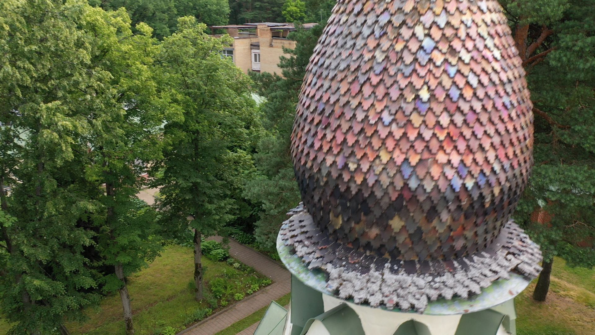 видео с коптера,