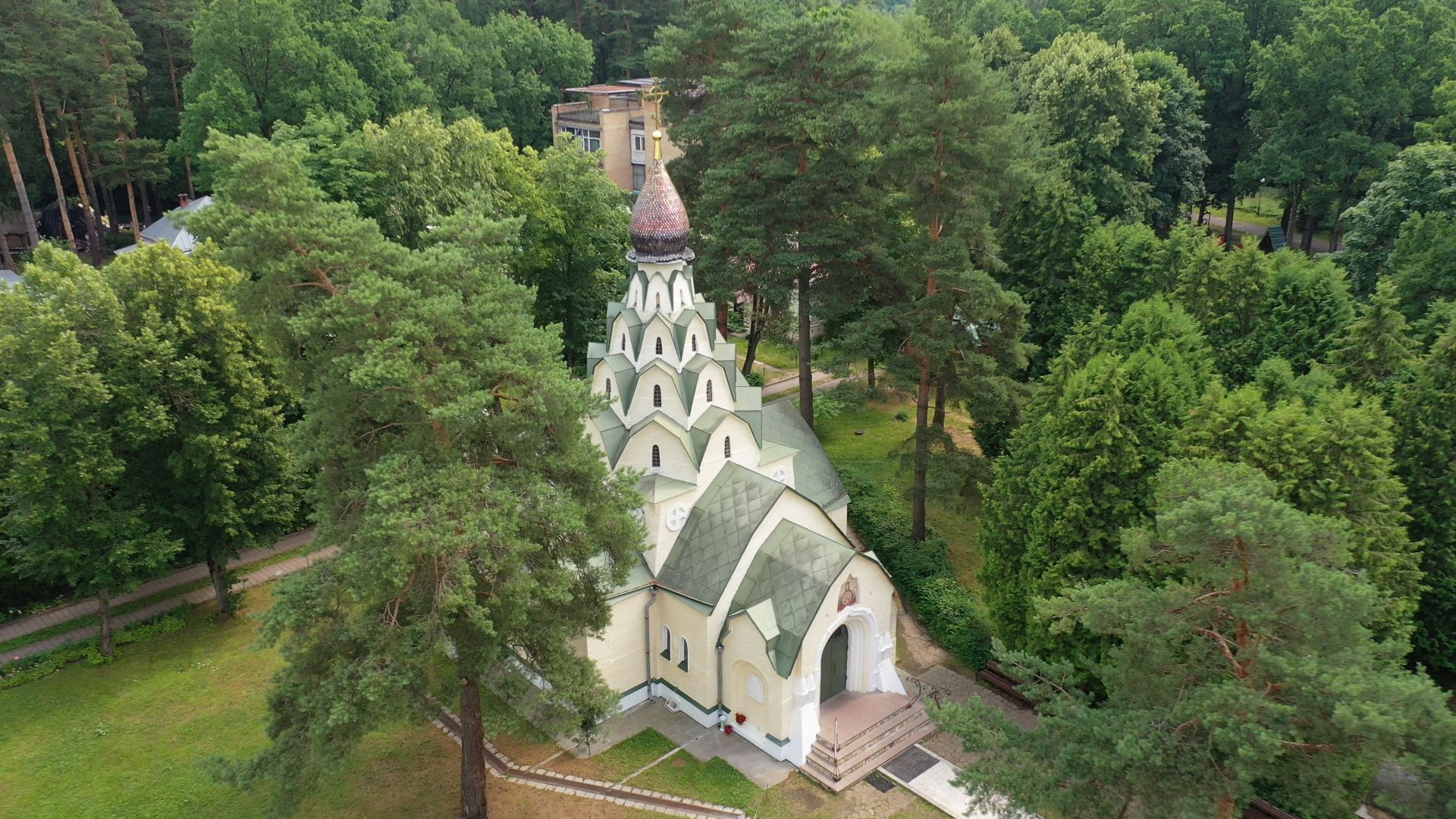 видео с коптера,