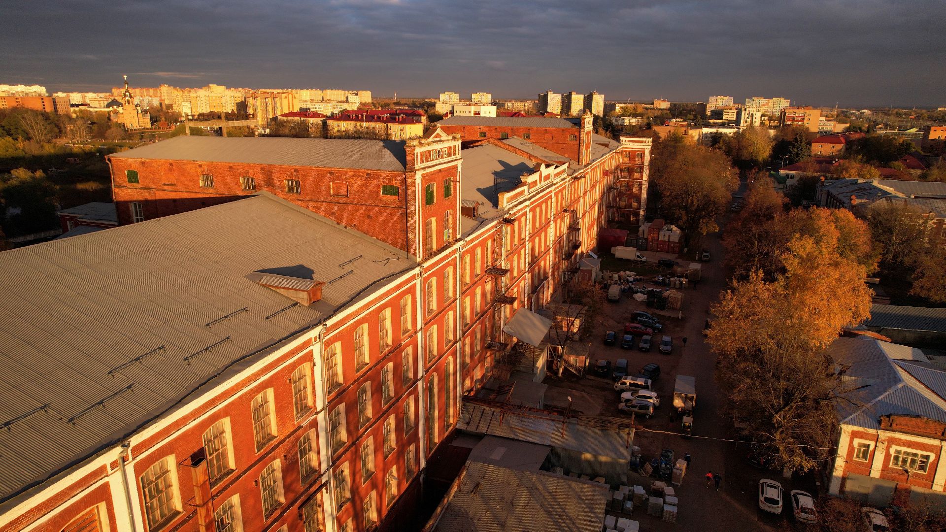 видео с коптера,