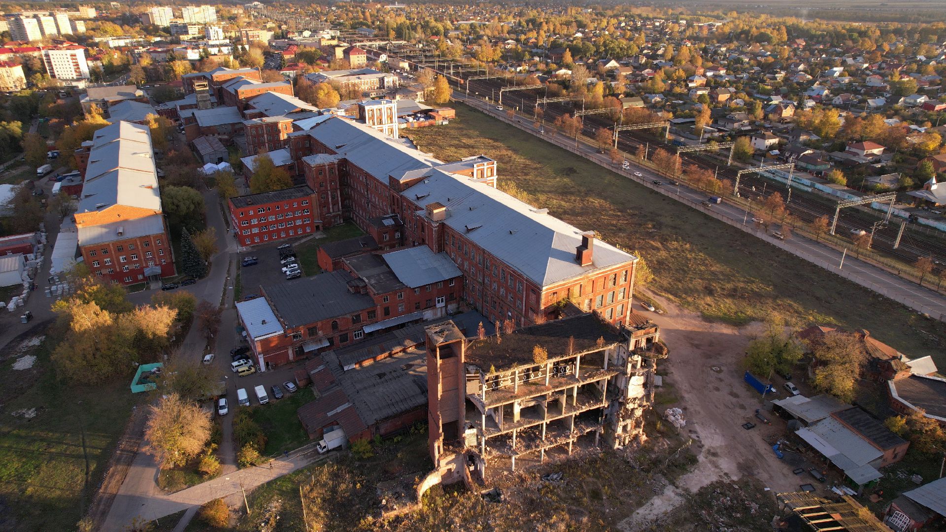 видео с коптера,