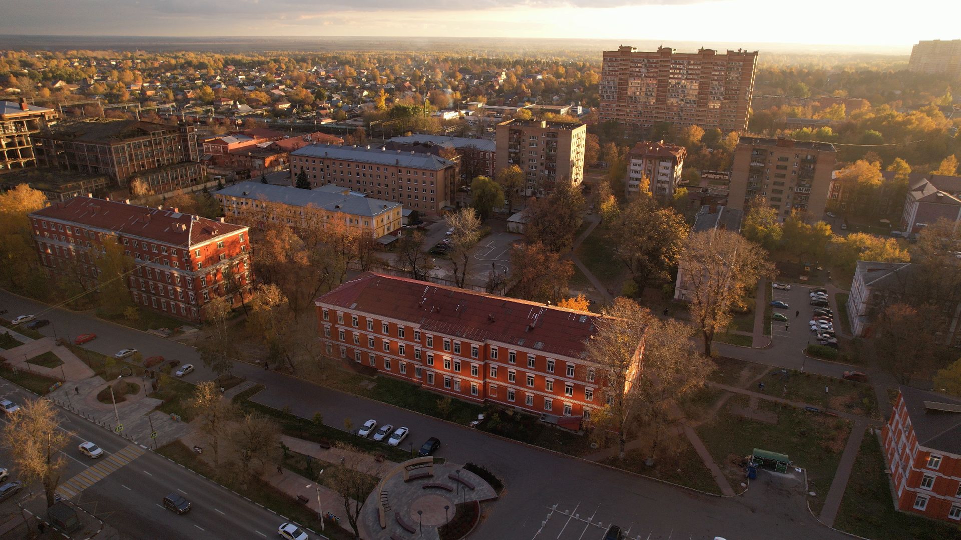 видео с коптера,