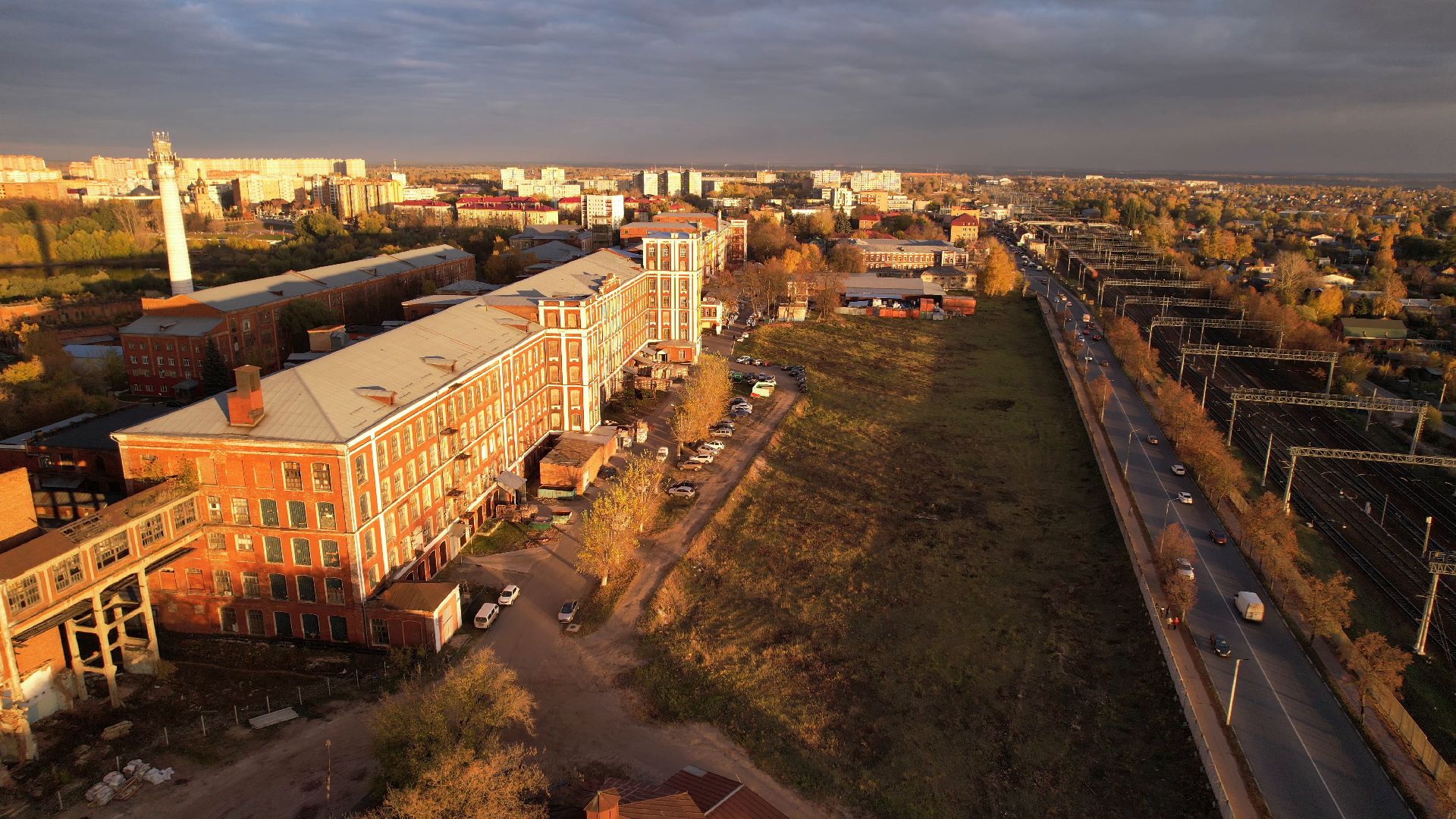 видео с коптера,