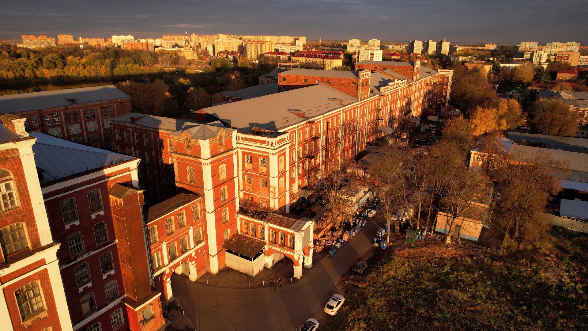 видео с коптера,