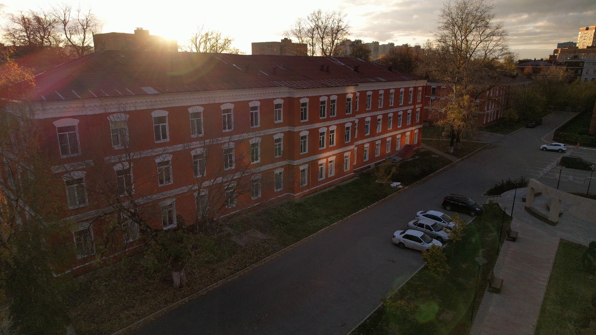 видео с коптера,