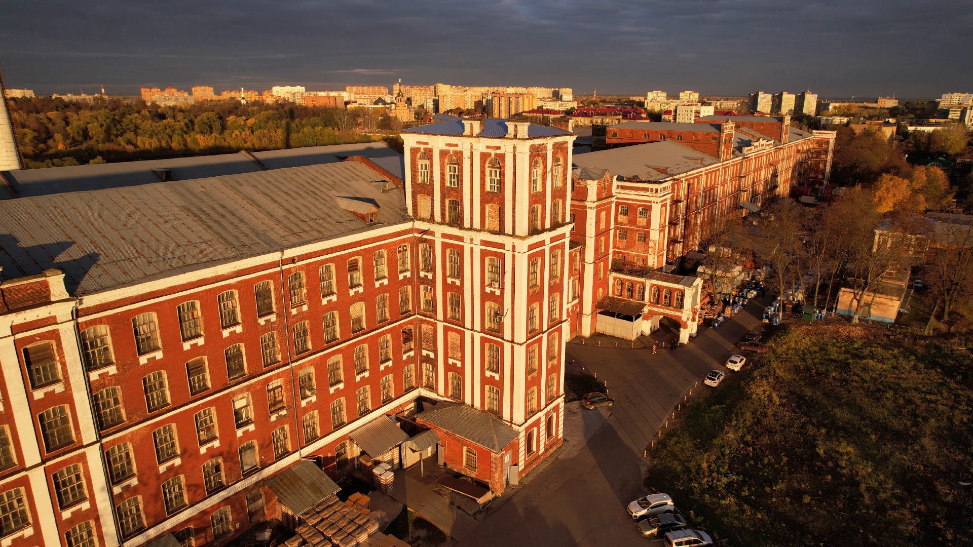 видео с коптера,