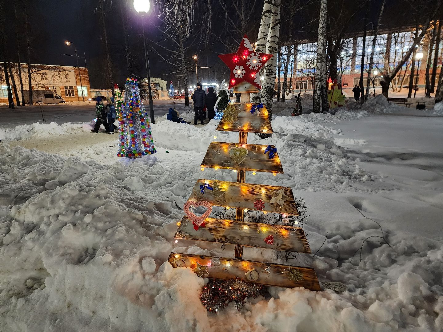 шатура, чудо елка, инсталляция, новогодние украшения, праздник, новый год 2024,
