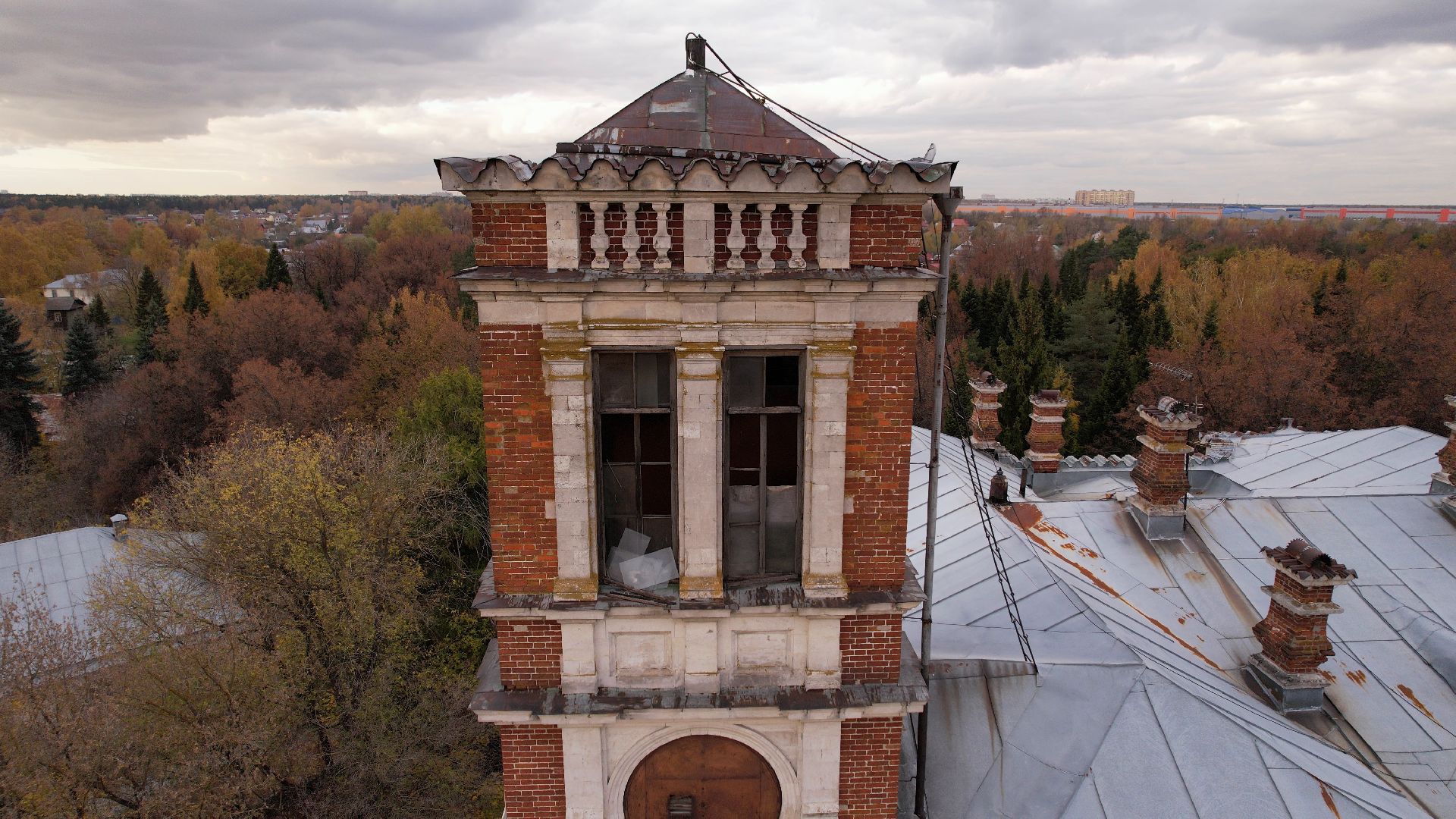 видео с коптера,