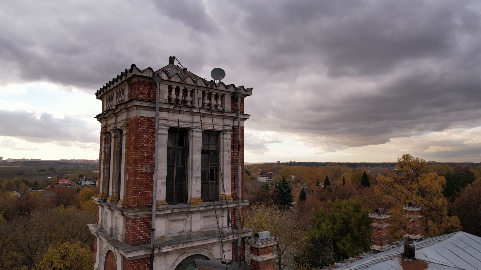 видео с коптера,