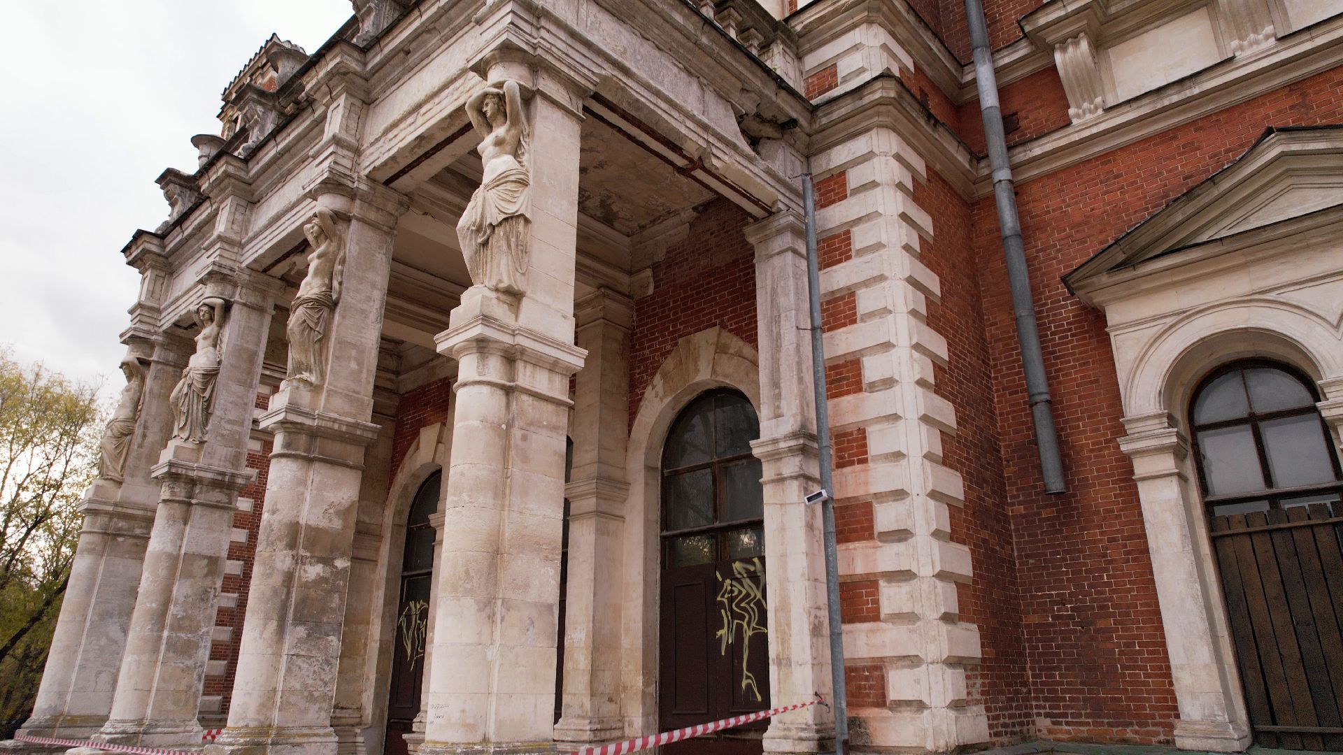 видео с коптера,