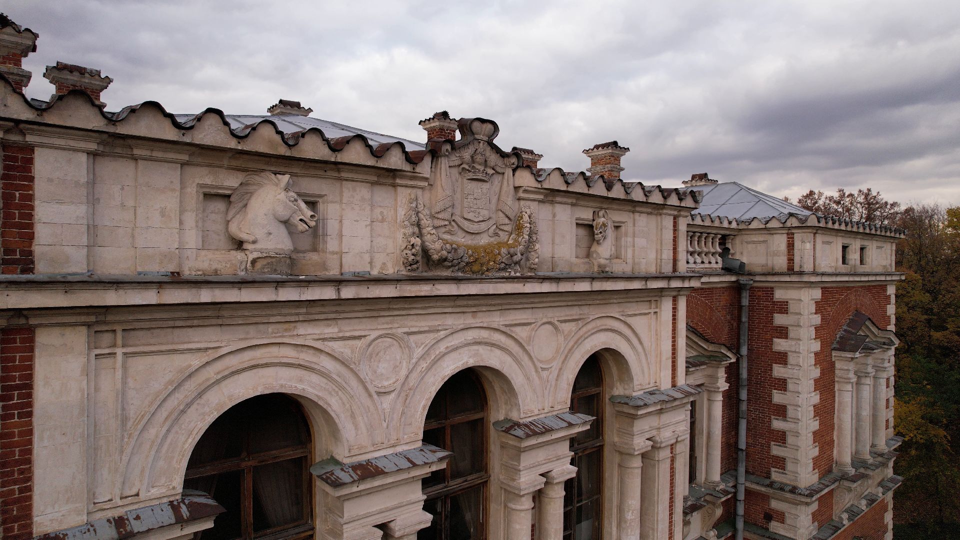 видео с коптера,