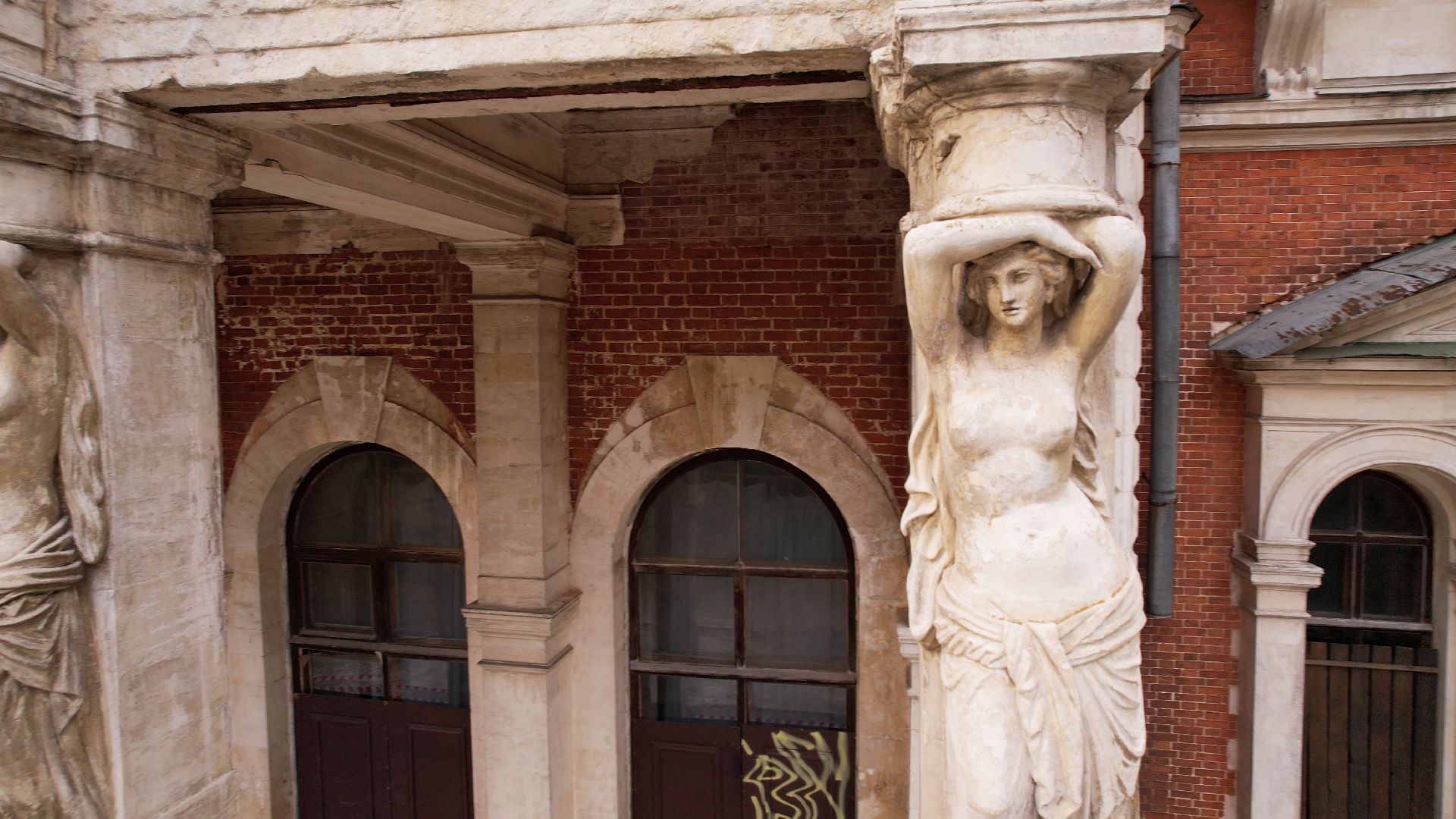 видео с коптера,